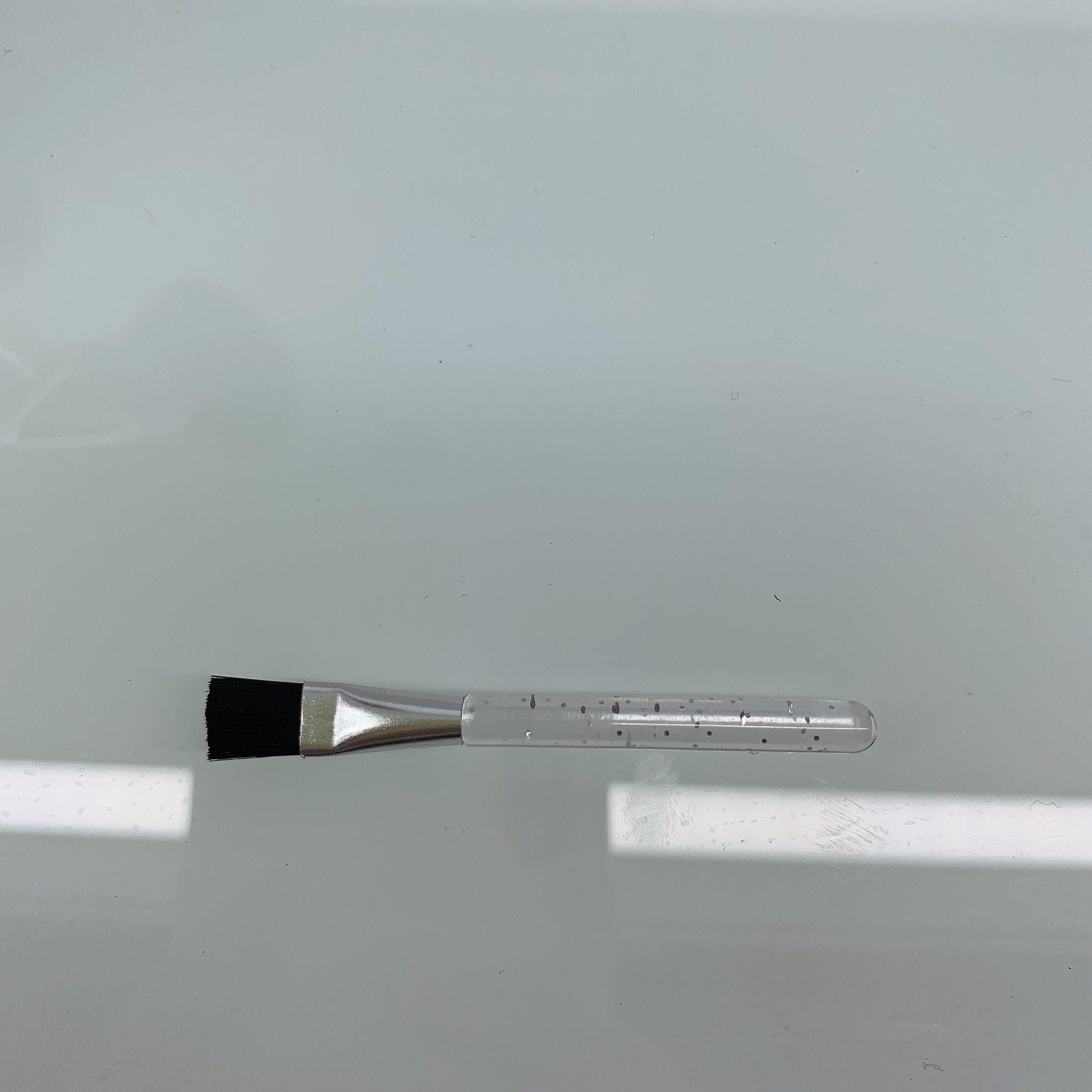 Eyebrow Brush Clear With Scallion Handle Item Picture