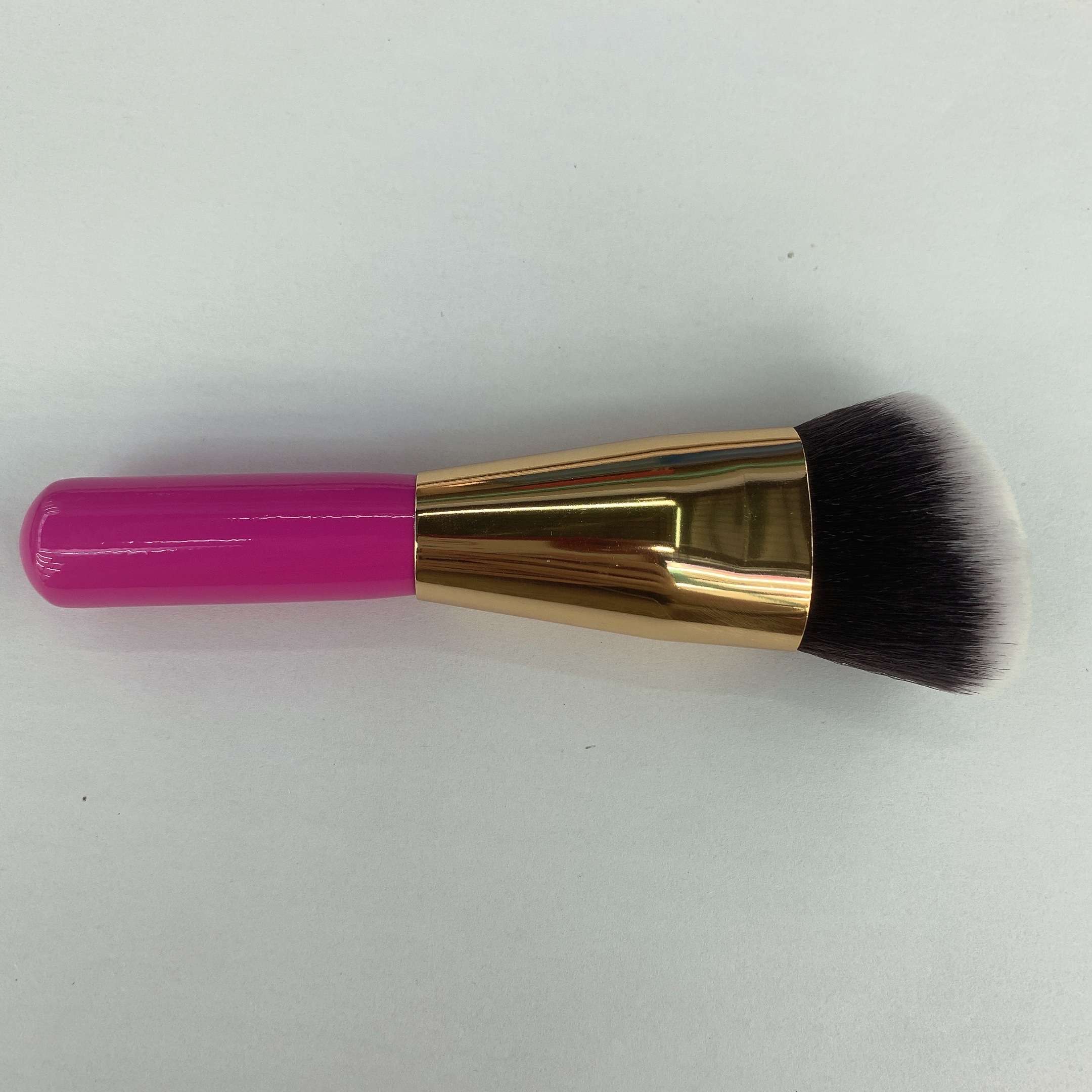 Ten Wooden Handle Makeup Brush Set Item Picture