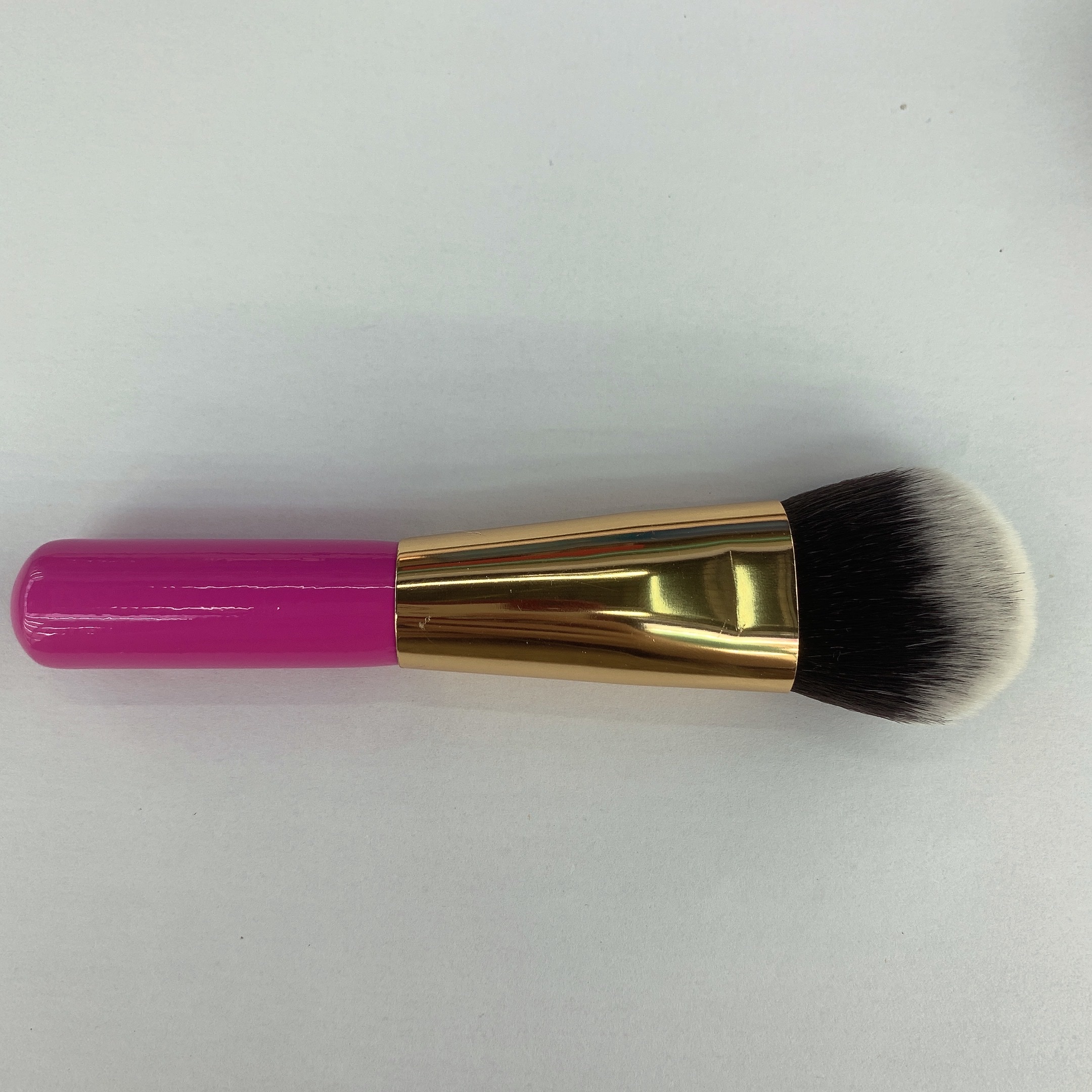 Ten Wooden Handle Makeup Brush Set Specification drawing