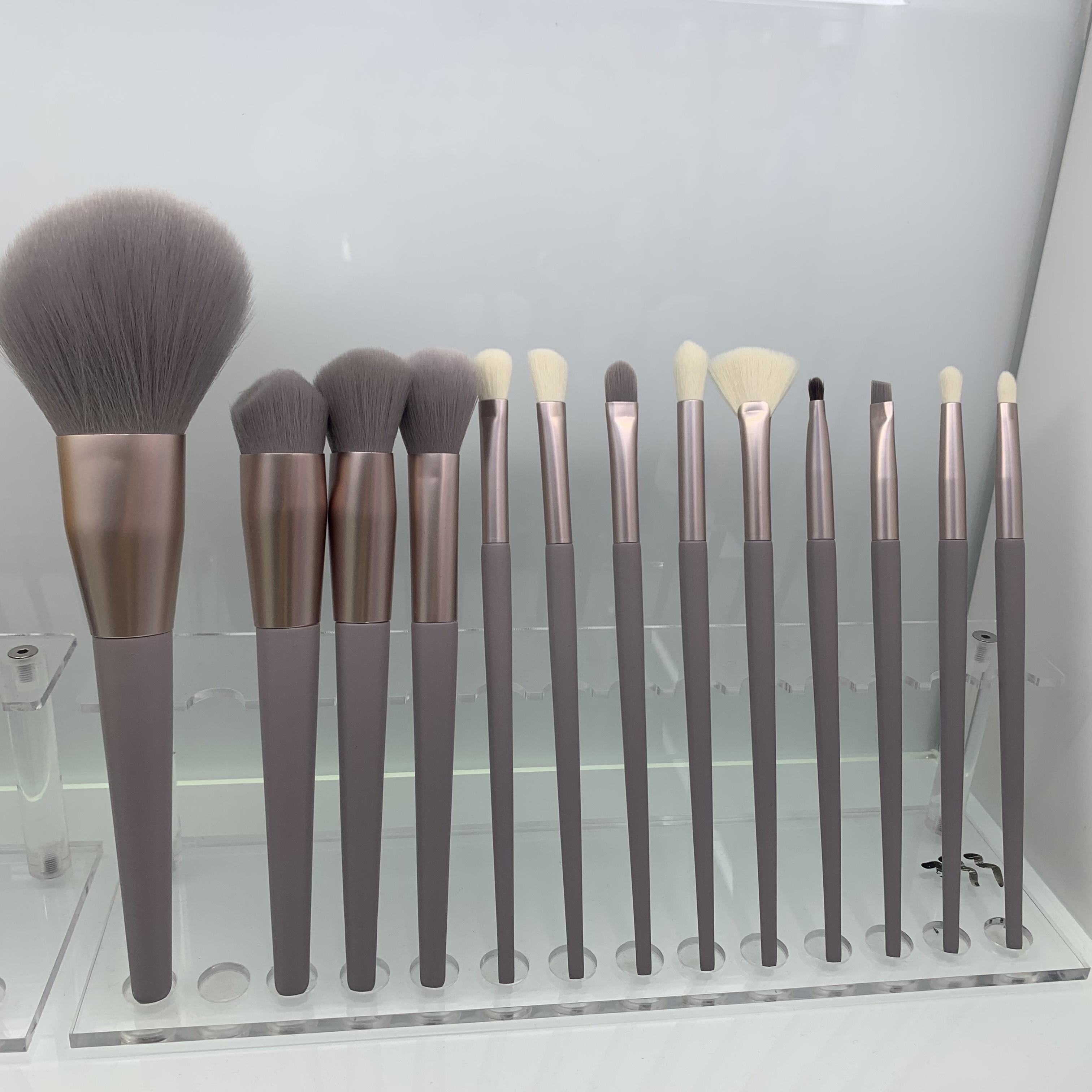 High-End Makeup Brush Set Specification drawing