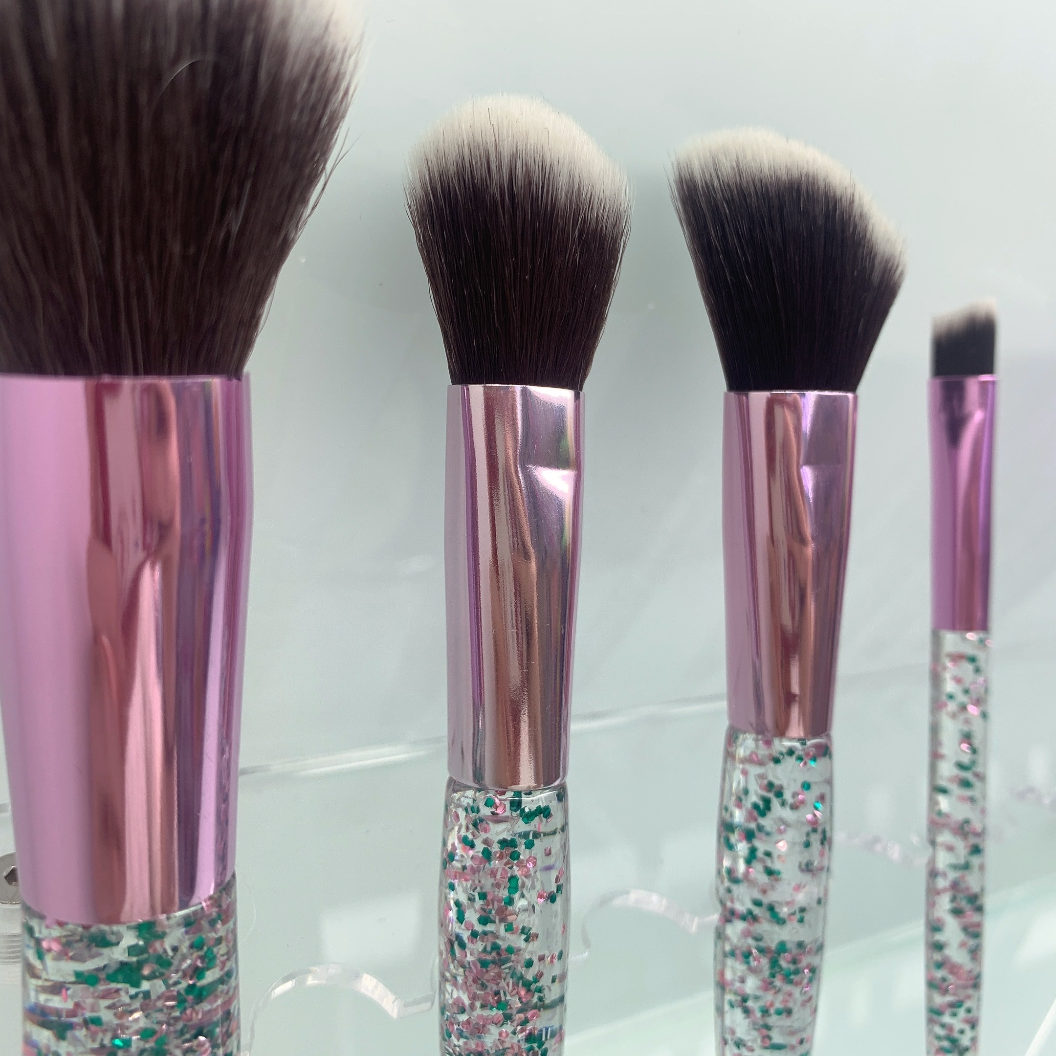 Ten Makeup Brushes Set