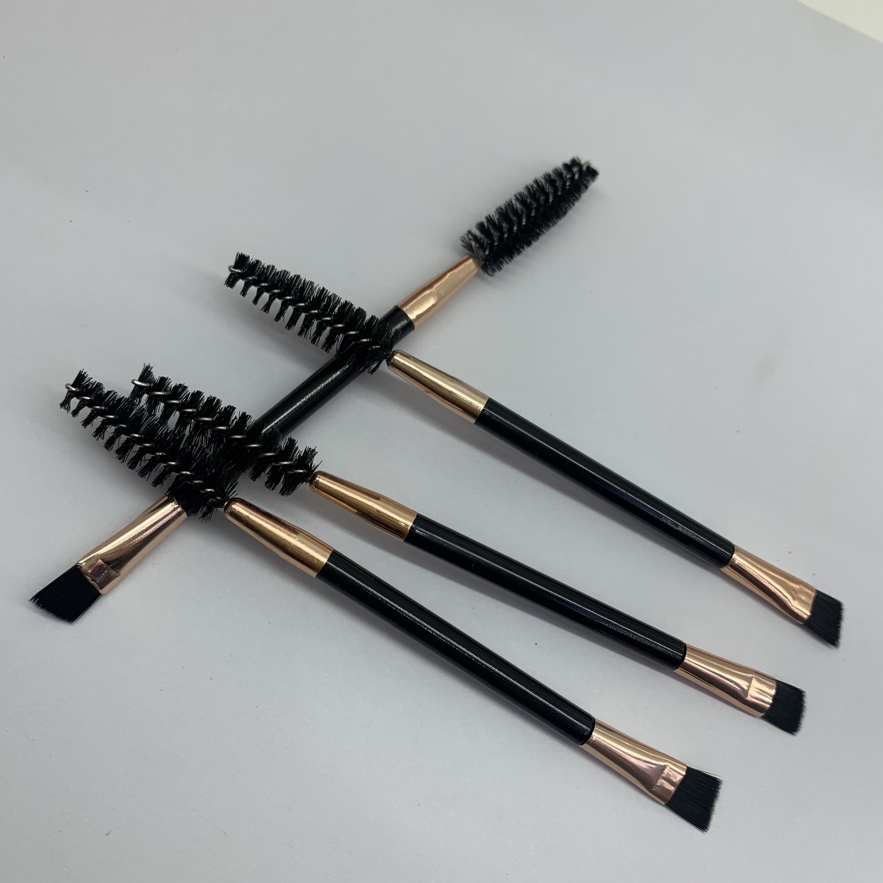 Double-Headed Eyebrow Brush Spiral Brush Specification drawing