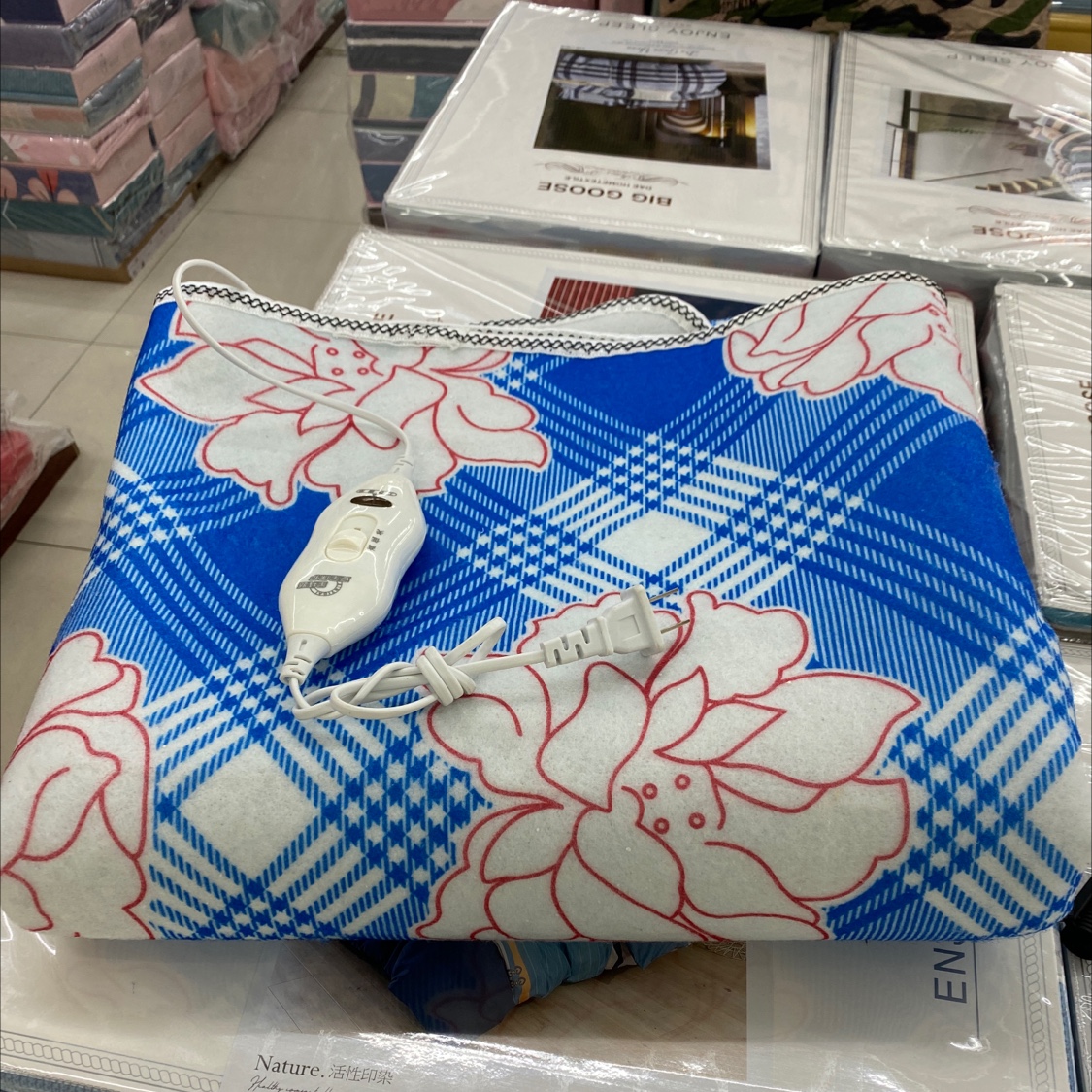 General Flower Double Single Control Electric Blanket 1.2X1.5