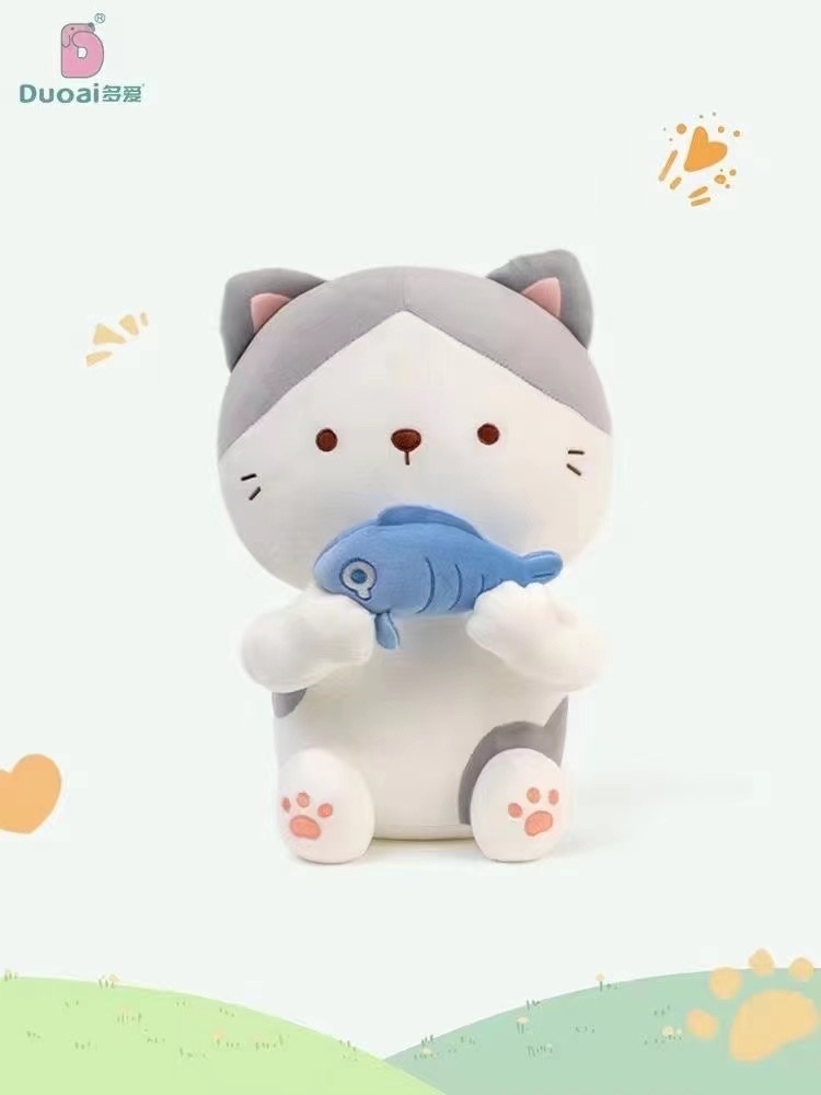 60-45-35-23cm sitting cute cat doll thumbnail