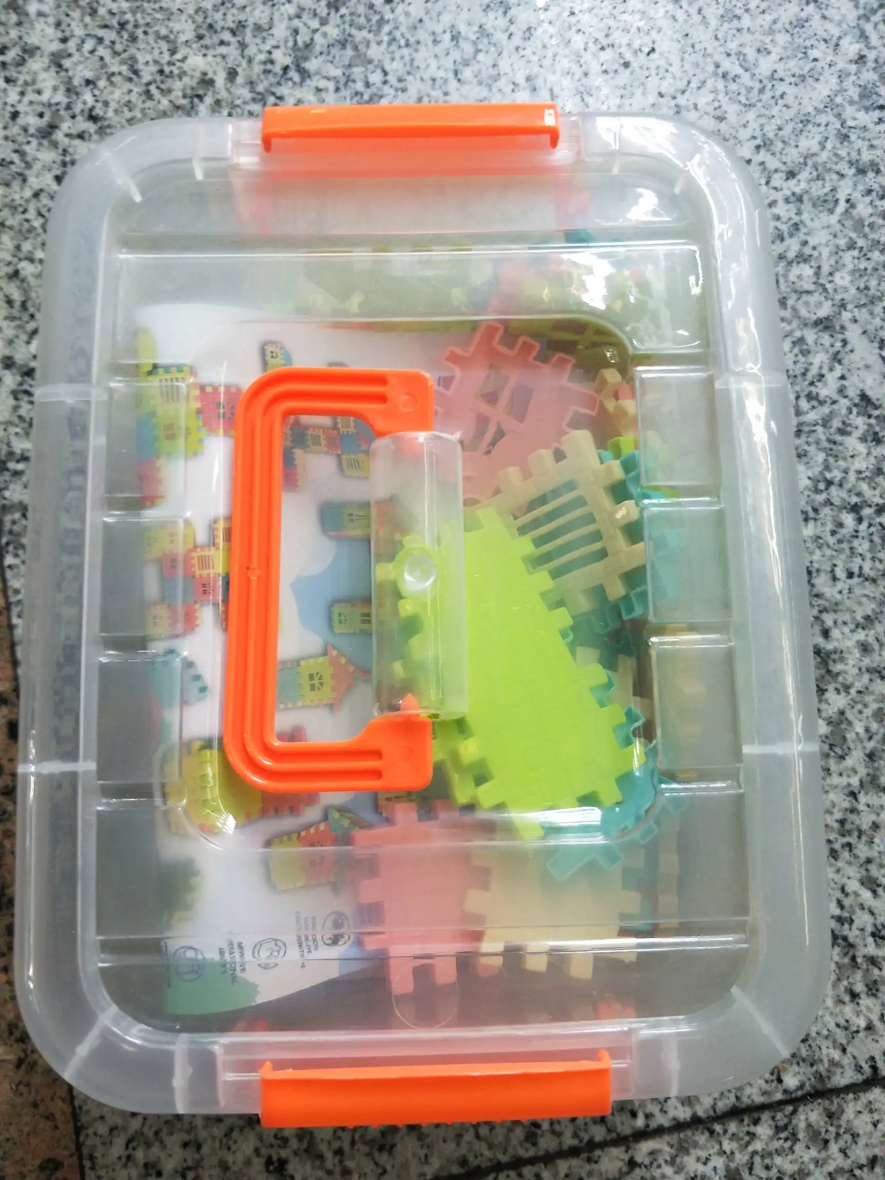 收纳盒积木套装玩具 积木玩具 过家家玩具详情1