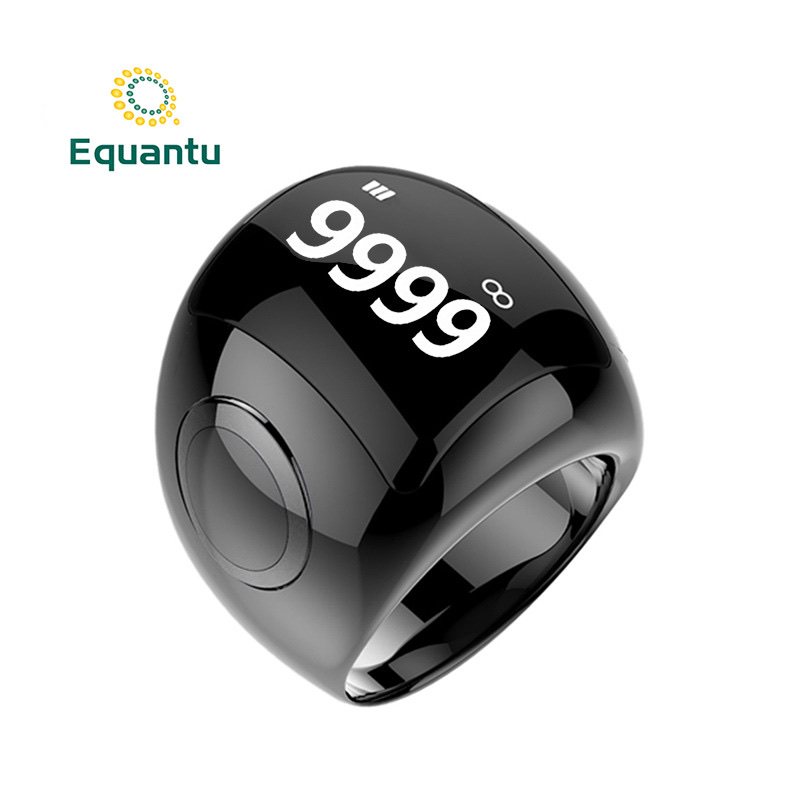 smart Ceramic ring QB709azan Bell smart tasbeeh ring Prayer counter