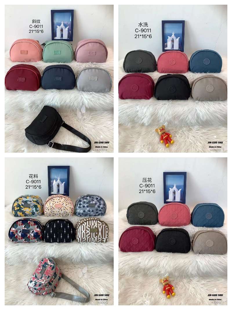 New Real Washed Half Round Crossbody Clutch Bag