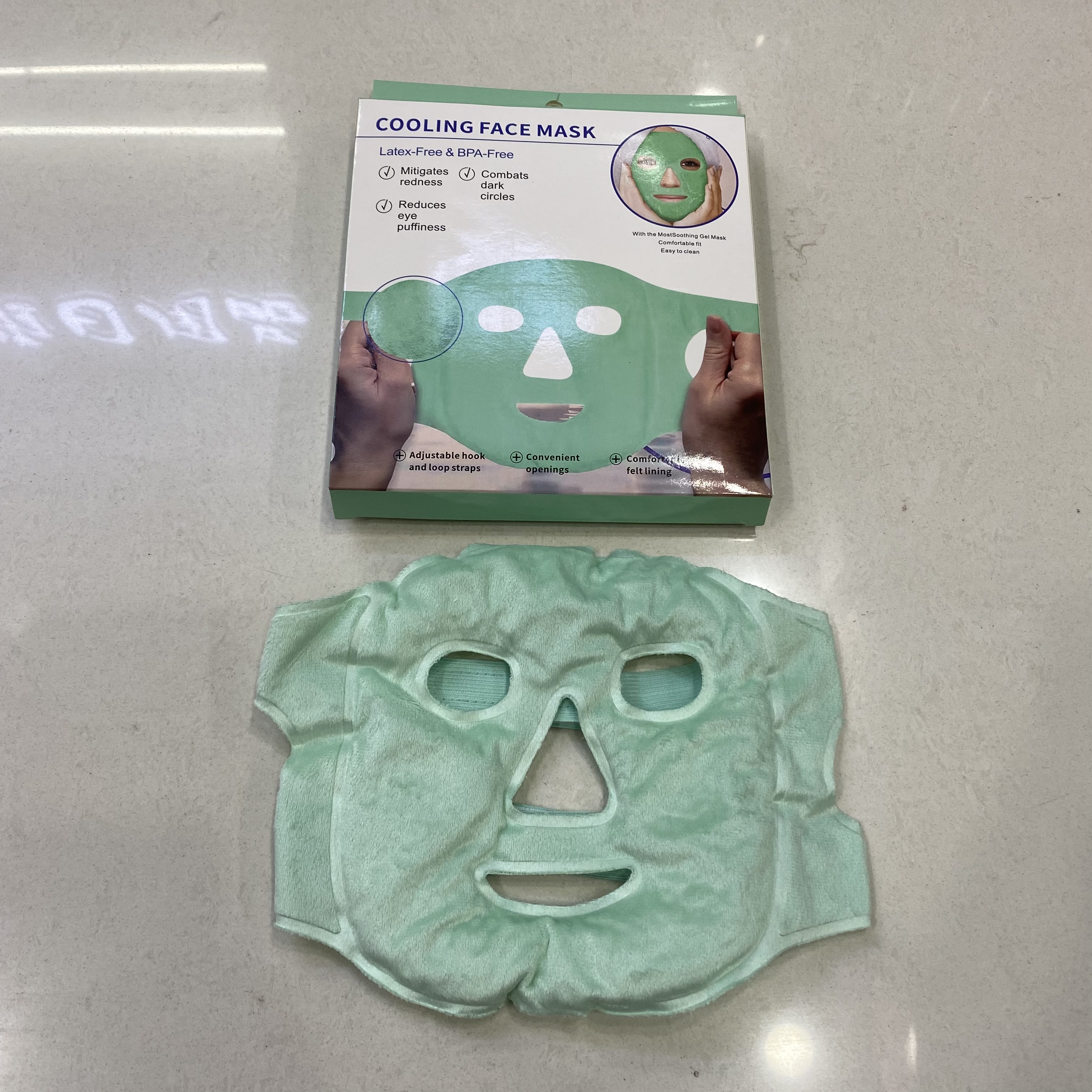 Apply a warm and cold mask