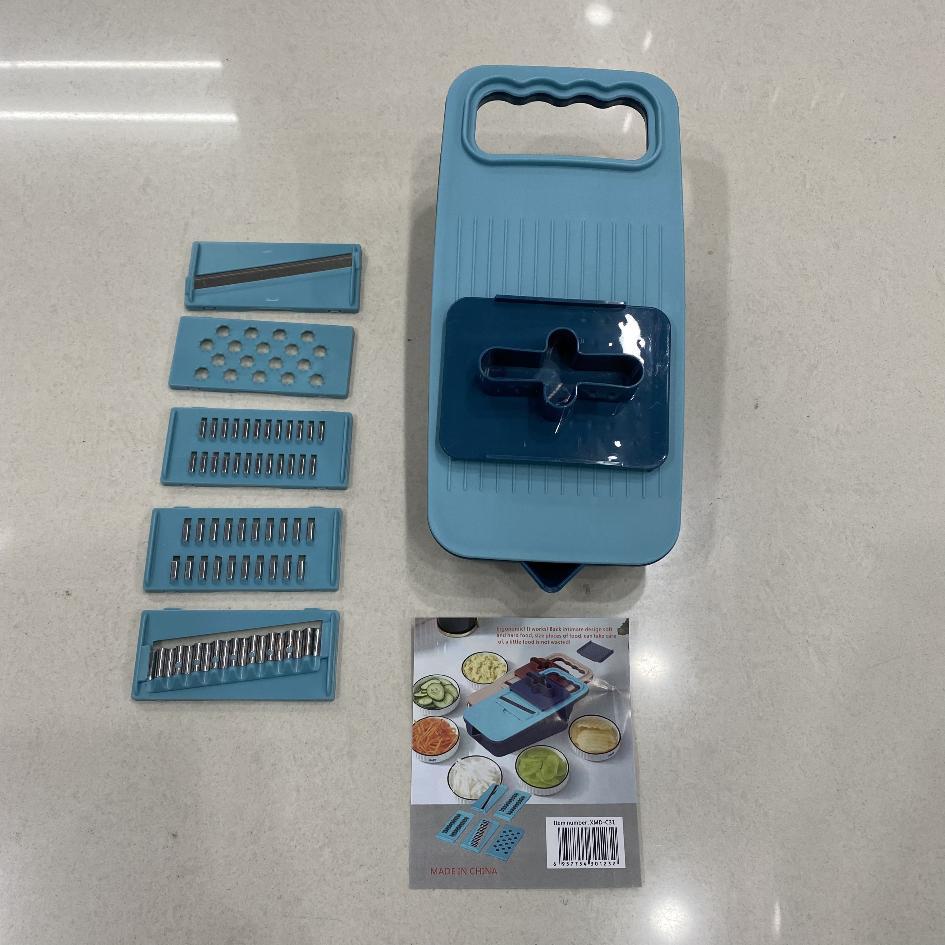 Household vegetable slicer kitchen shredded potatoes shredded radish cucumber peeler Grater full figure