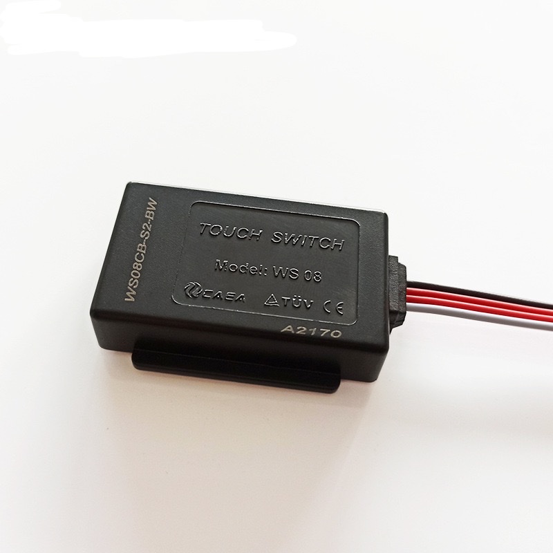 12V Smart mirror Touch sensing switch LED Bathroom mirror Touch sensing single switch Bathroom mirror 12V low voltage