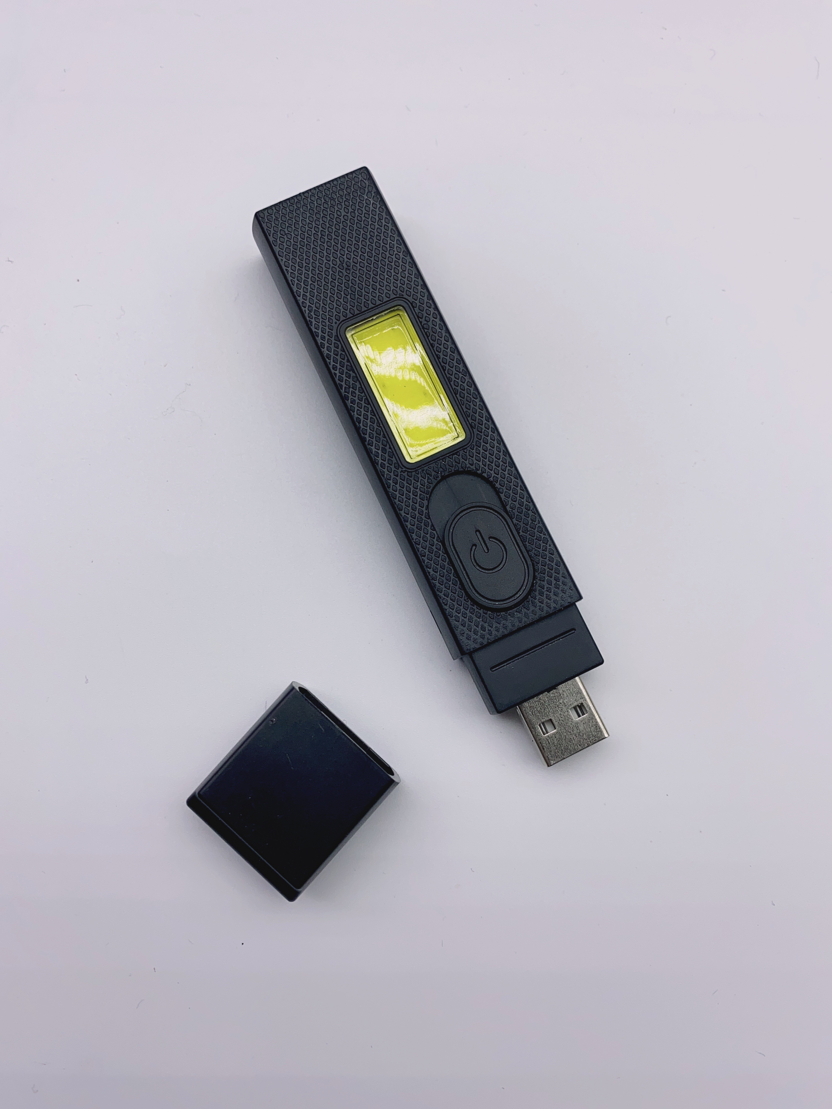 厂家直销USB充电电筒 强光手电月亮灯 便携式电筒 COB灯详情5
