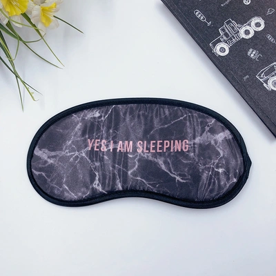 Off-The-Shelf Eye Mask Printing Silk Eye Mask Student Sleep Eye Mask Breathable Shade Embroidered Eye Mask Plush Eye Mask Soft And Comfortable For Both Men And Women Eye Mask Can Be Customized Manufacturers Customized Proof Order Production