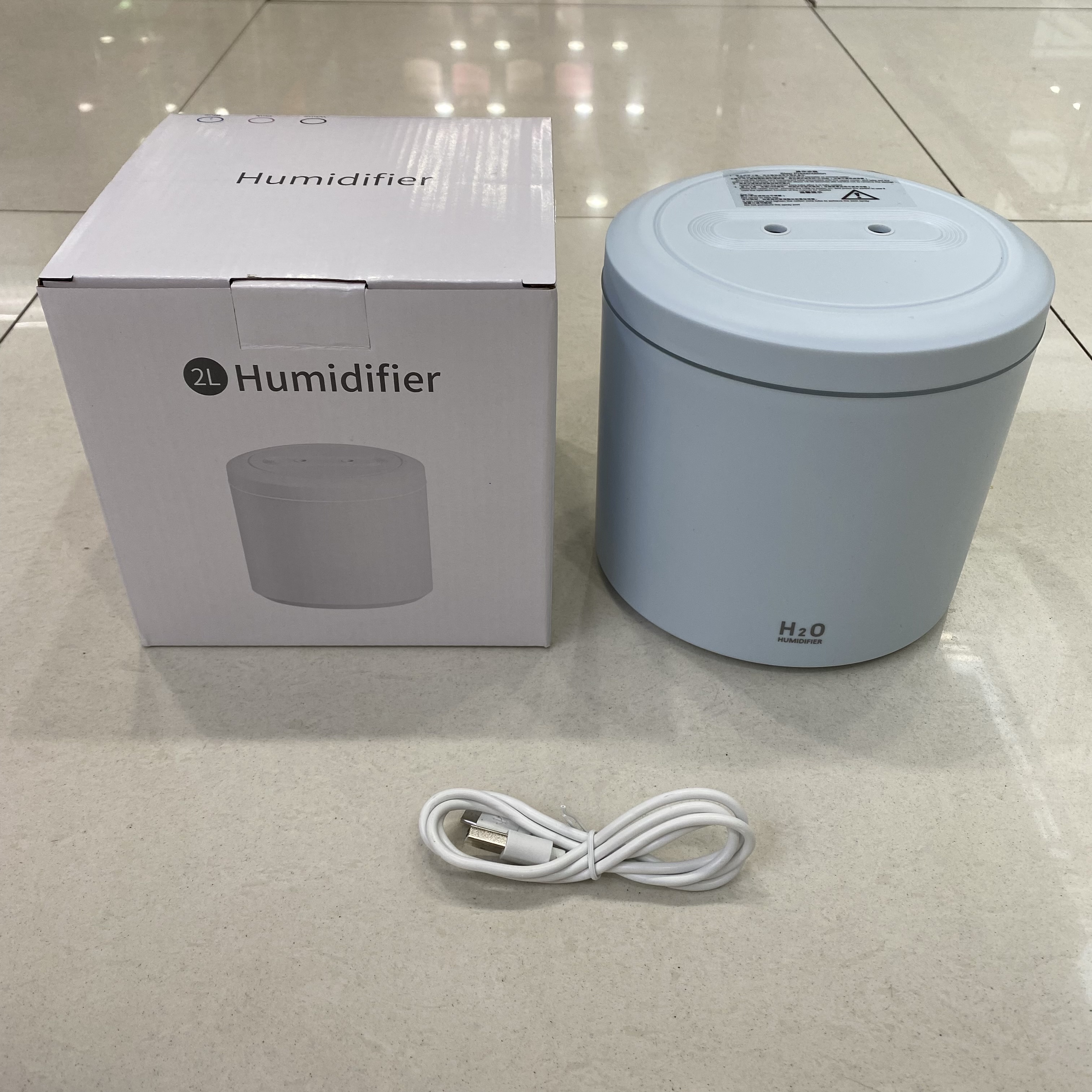 2L Dual Spray air Refill Dual spray USB household humidifier