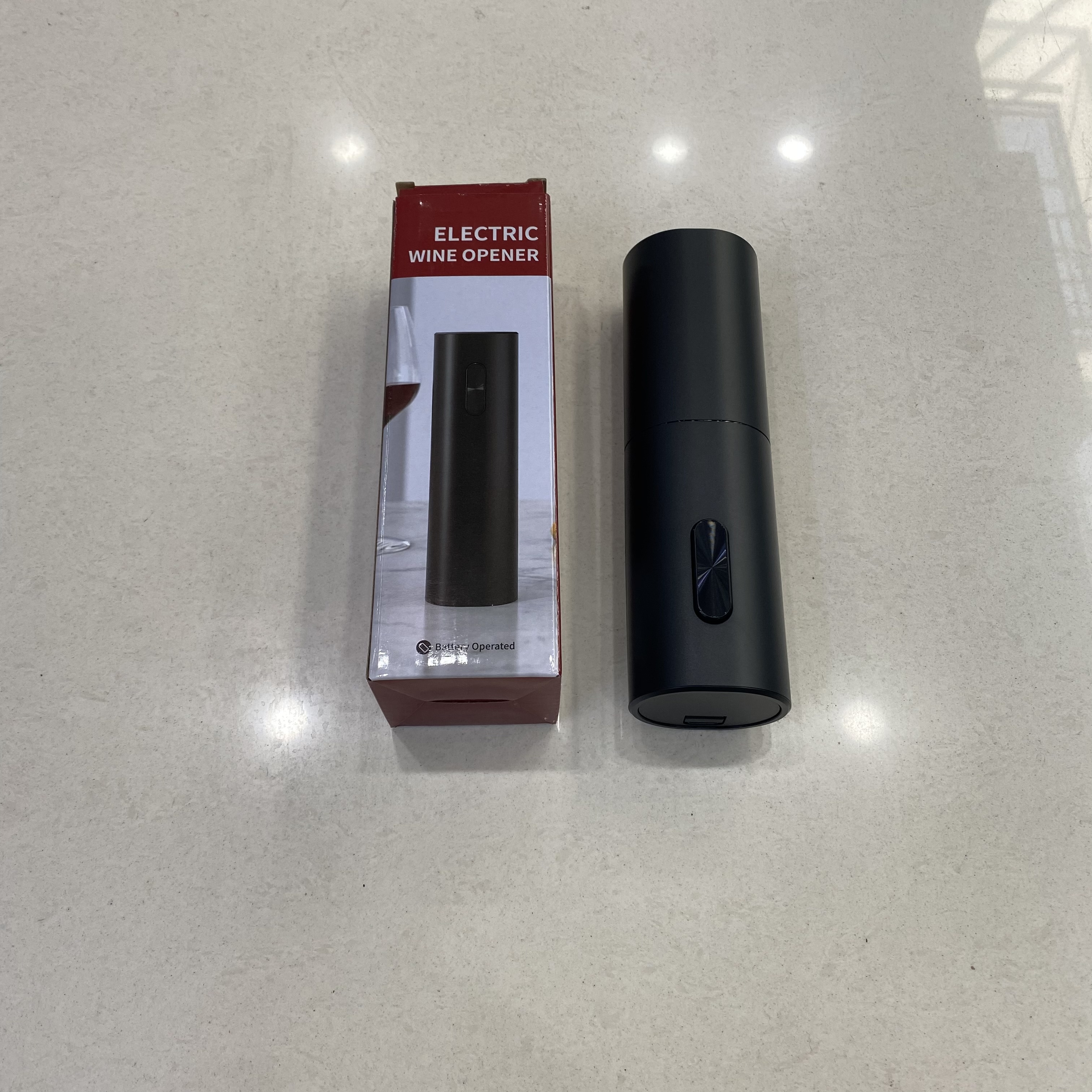 Dry battery electric bottle opener household wine screwdriver red wine automatic electric bottle opener