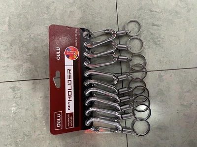 Metal Zinc Alloy Die Cast Spring Key Chain Pendant