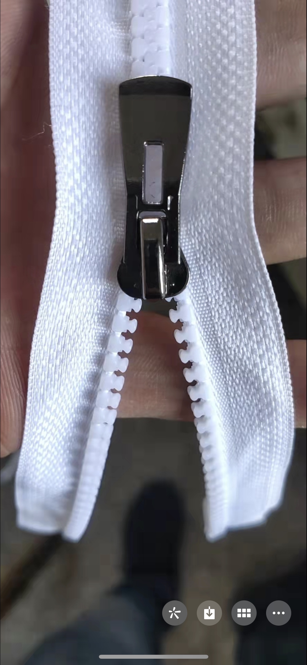 Manufacturers Wholesale Nylon Zipper Bag Bag Zipper Household 5 Nylon Zipper