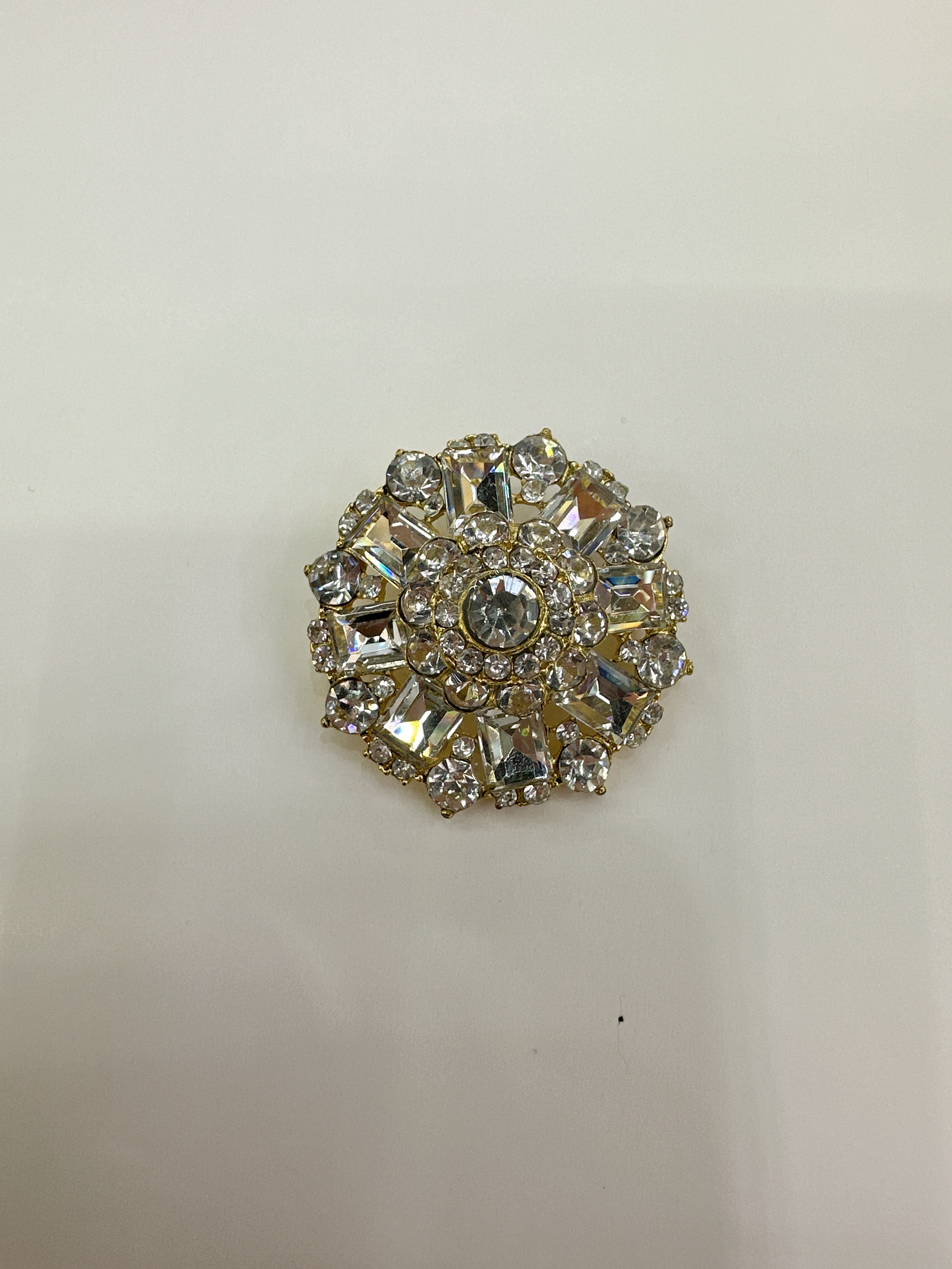 纽扣金属高档水钻珍珠玻璃大衣皮草小香风装饰扣服装辅料配饰