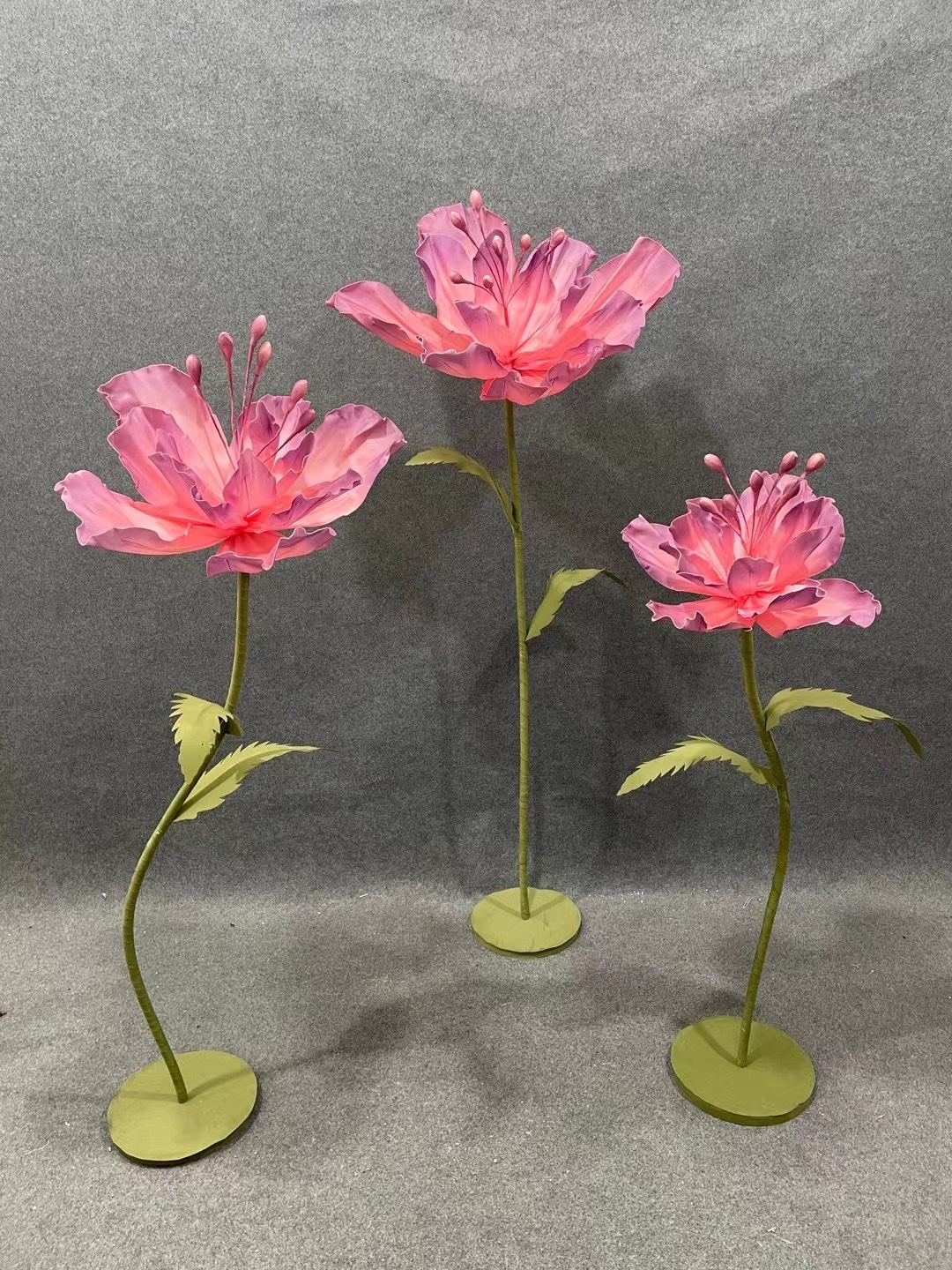 Wedding decoration flower stage background simulation flower beauty Chen window decoration simulation flower thumbnail