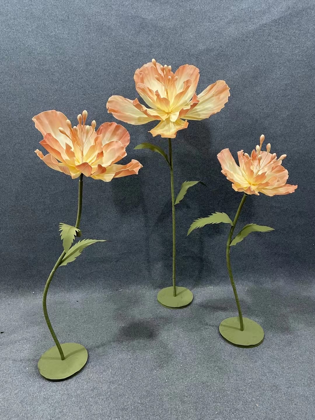 EVA foam decorative flowers, European-style decorative flowers, window display decorative flowers, visual merchandising decorative flowers, wedding decorative flowers Application Scenario