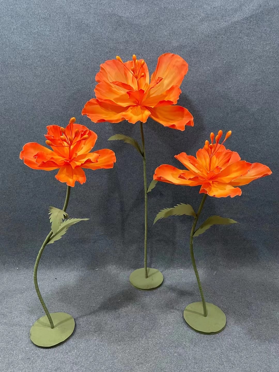 EVA foam decorative flowers, European-style decorative flowers, window display decorative flowers, visual merchandising decorative flowers, wedding decorative flowers details Picture