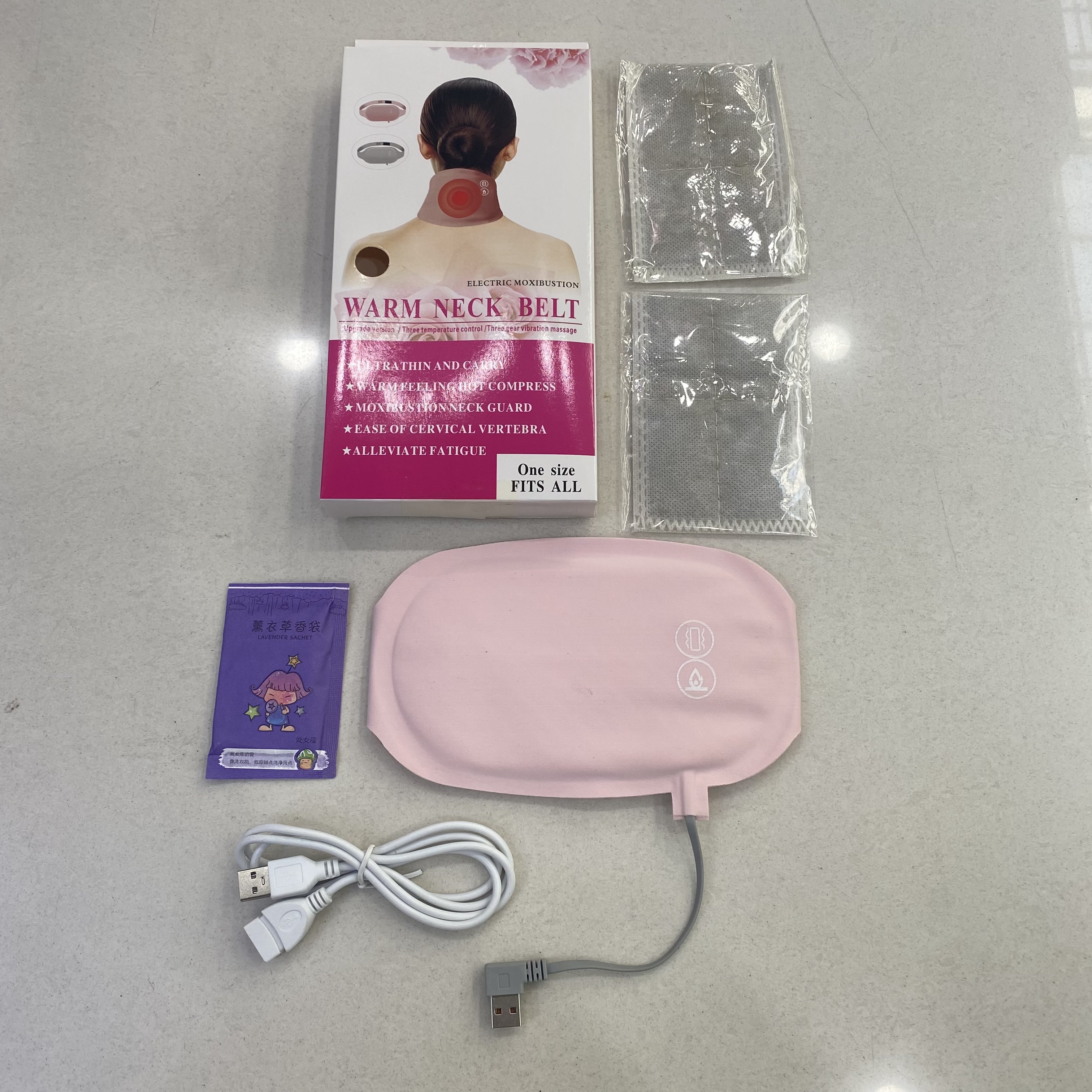 Cervical spine massage stick portable massager shoulder and neck massager