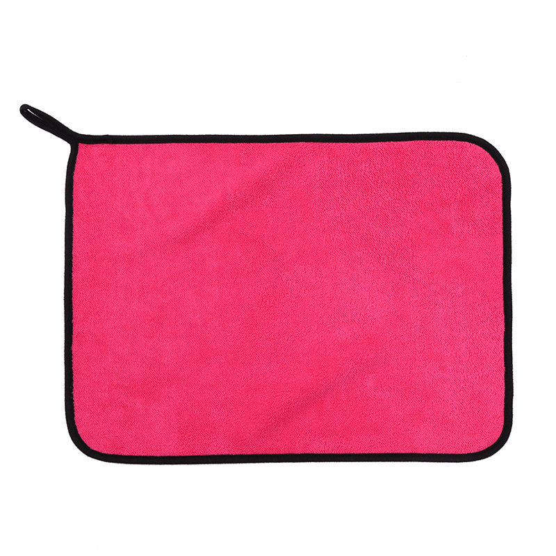 Double Side Wipe Towel Thickened Non-Stick Wool Absorbent Strong No Marks Wipe Cloth Car Wash Mop Floor Specification drawing
