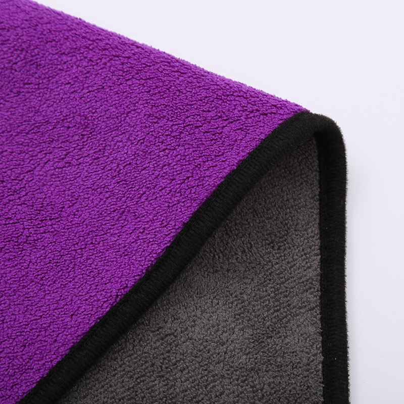 Double Side Wipe Towel Thickened Non-Stick Wool Absorbent Strong No Marks Wipe Cloth Car Wash Mop Floor Application Scenario