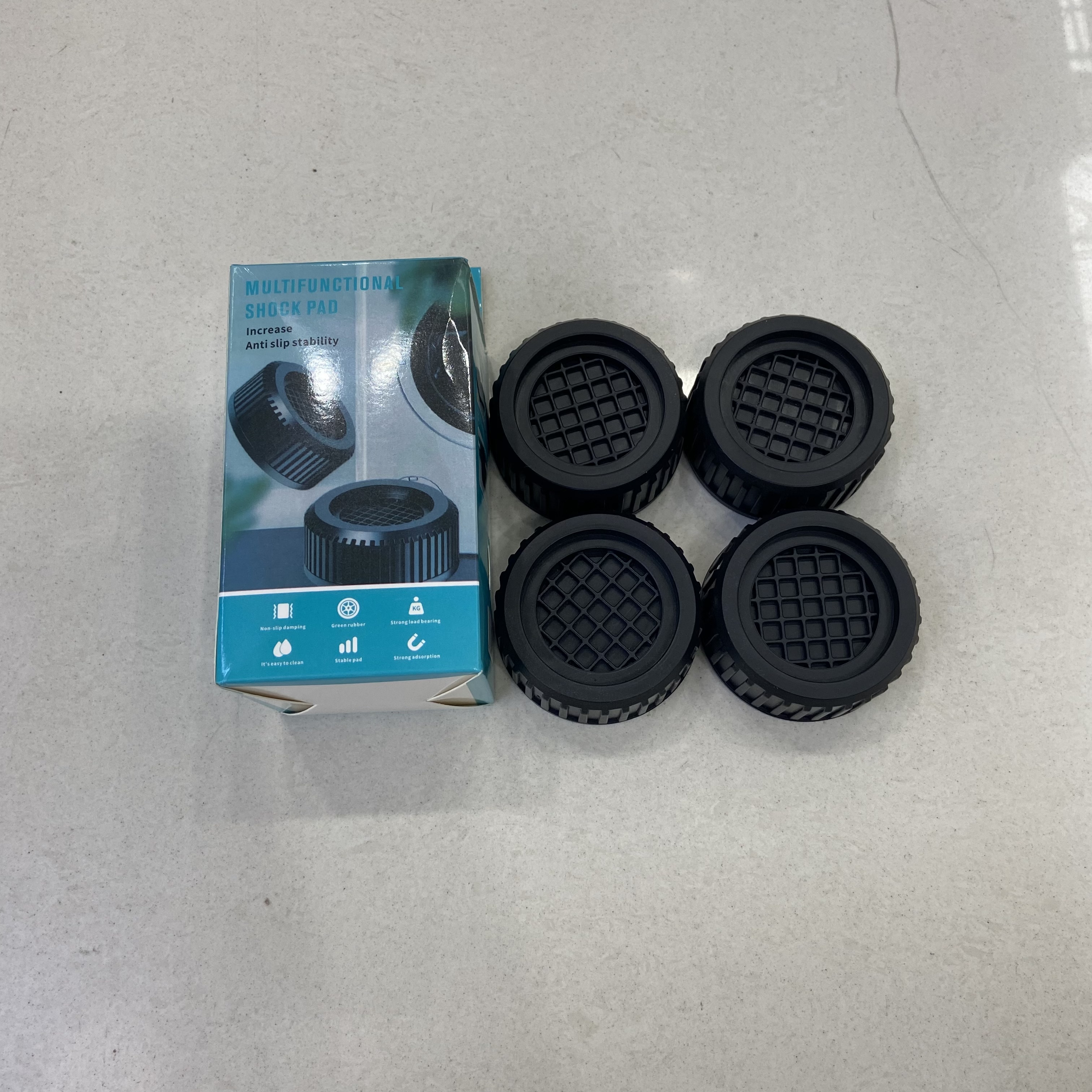 Household wave wheel drum washing machine shock absorbing foot pad multi-purpose refrigerator home appliance refrigerator pad