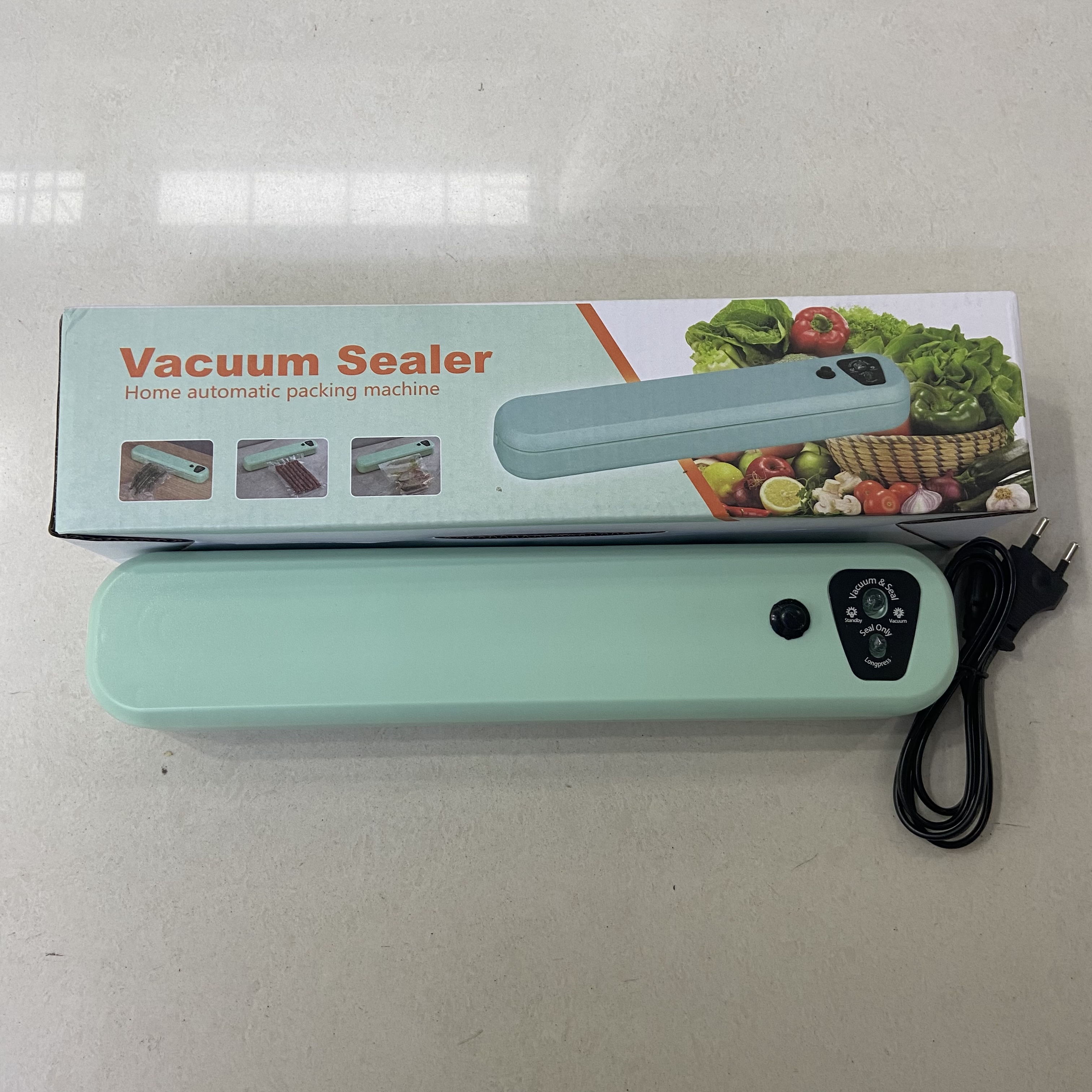 Automatic household vacuum sealing machine food packaging machine vacuum sealing machine fresh plastic sealing machine small household