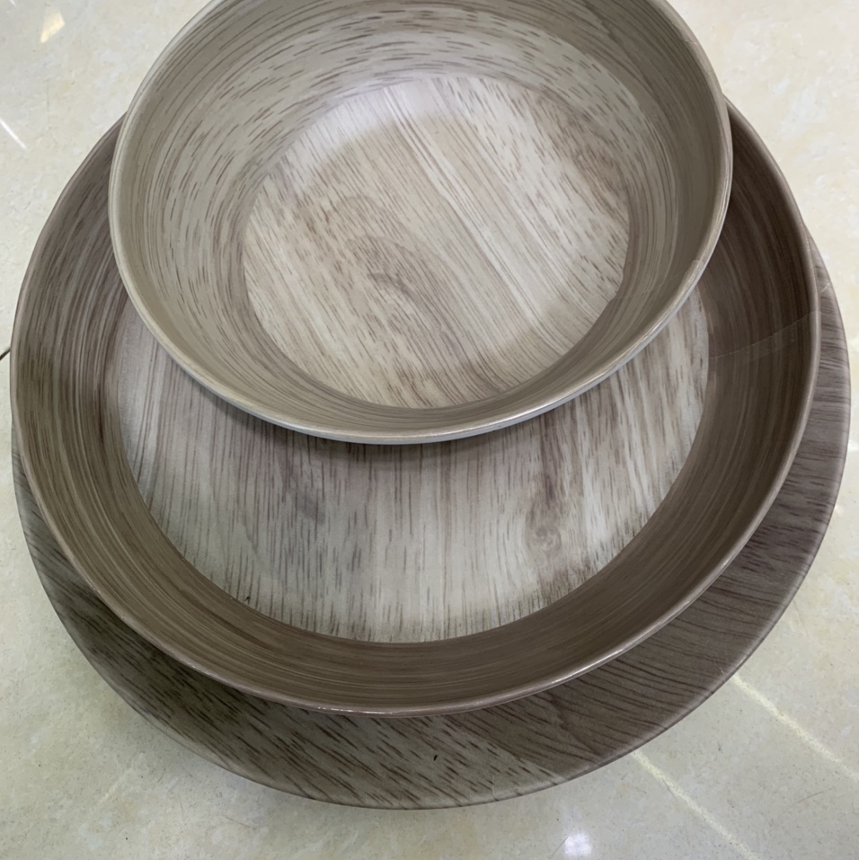 Hot selling  portable reusable  melamine dishware set thumbnail