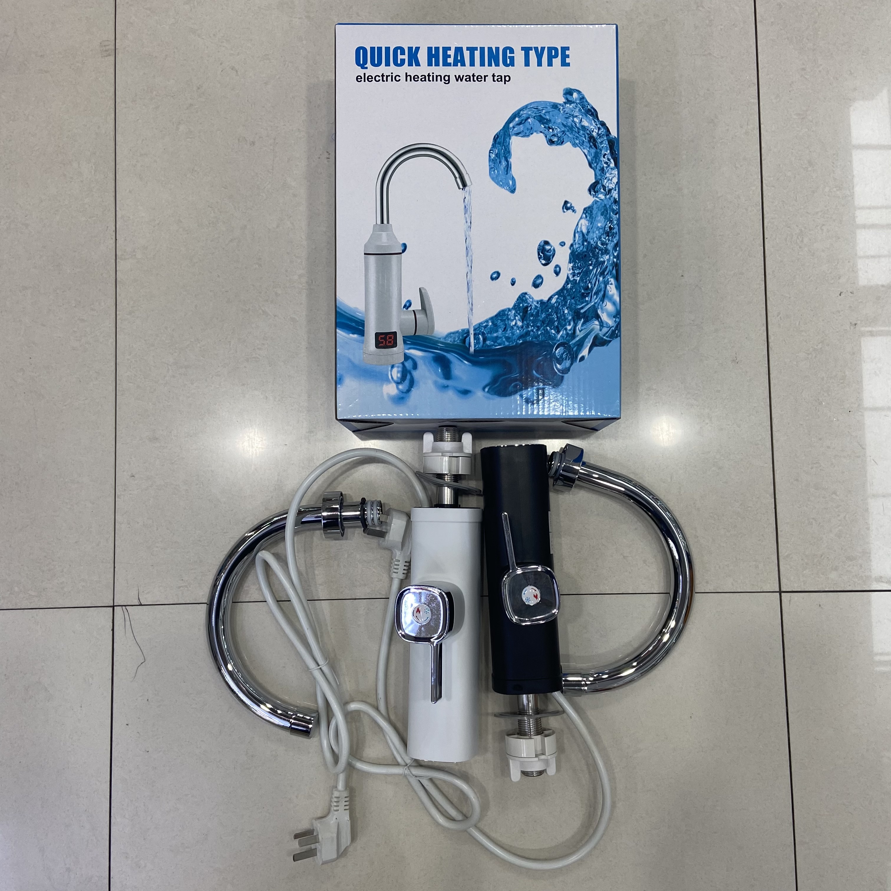 Electric faucet quick heat is hot type heating kitchen treasure fast over tap water thermoelectric water heater household