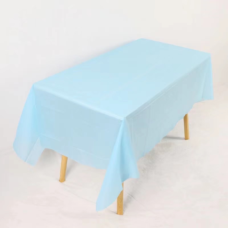 Disposable Party Plain Thick Tablecloth Size 137*18㎝ Specification drawing