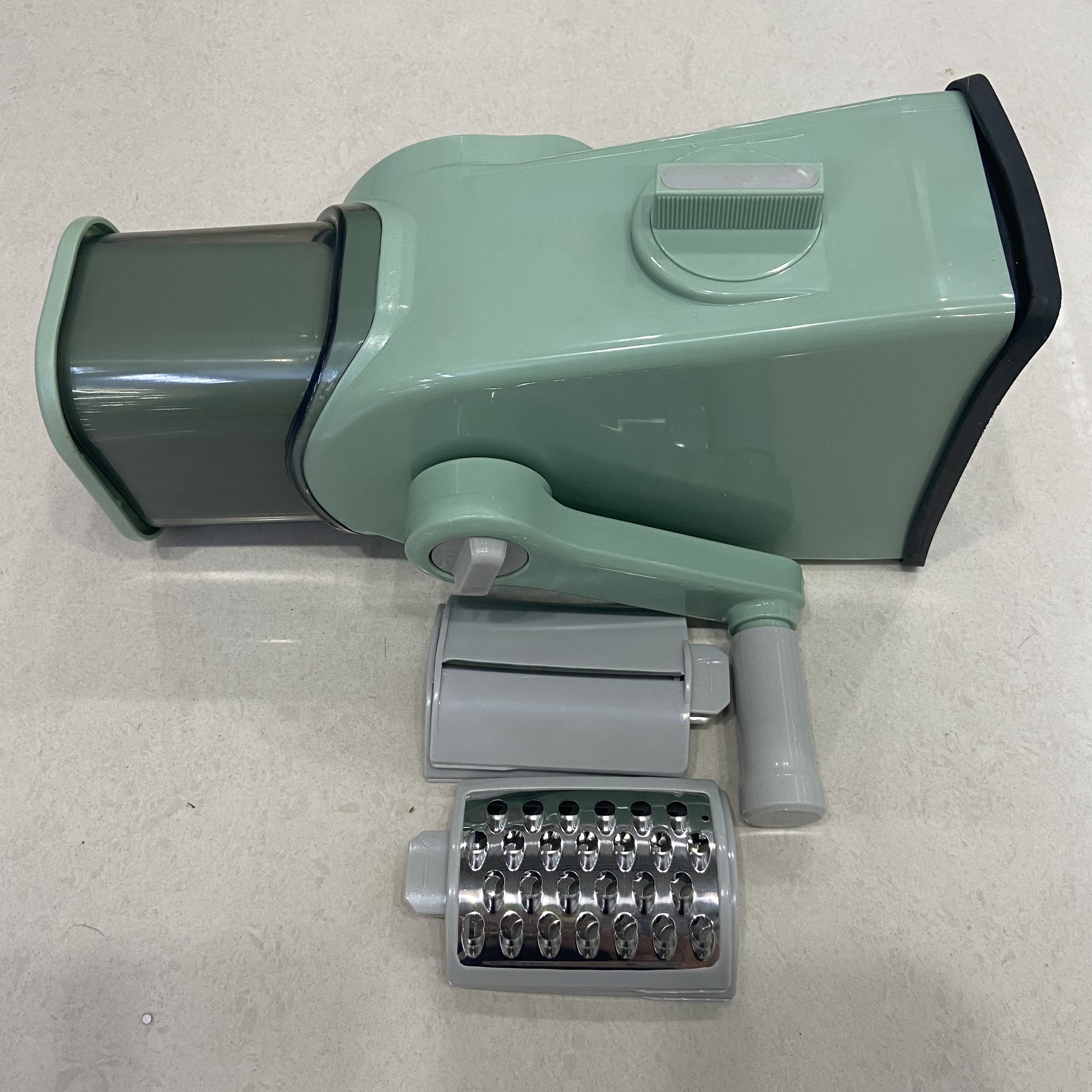 Vegetable cutter household hand roller grater potato chip radish vegetable cutter Specification drawing