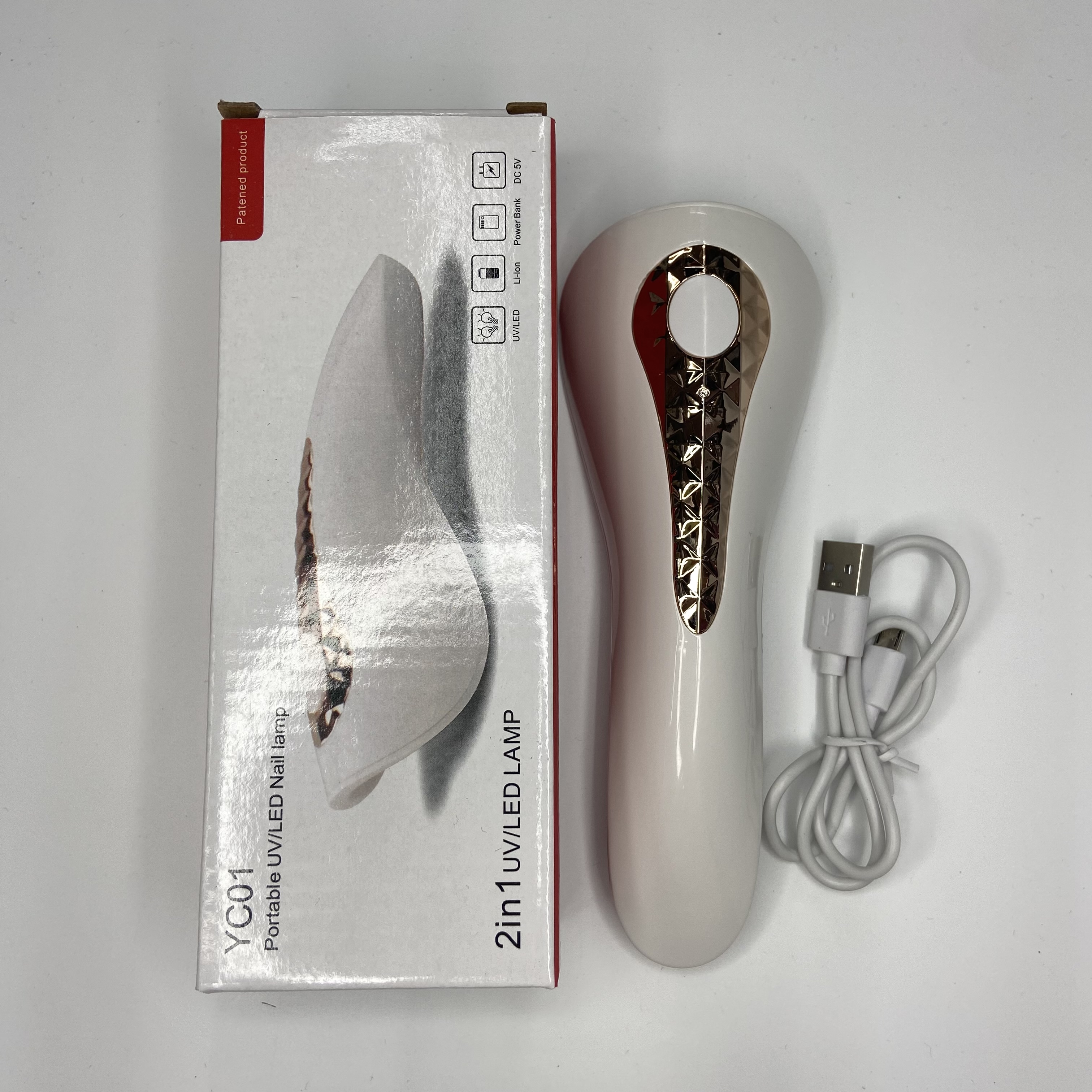 Nail Light Handheld mini miniature nail light dryer Nail bake light