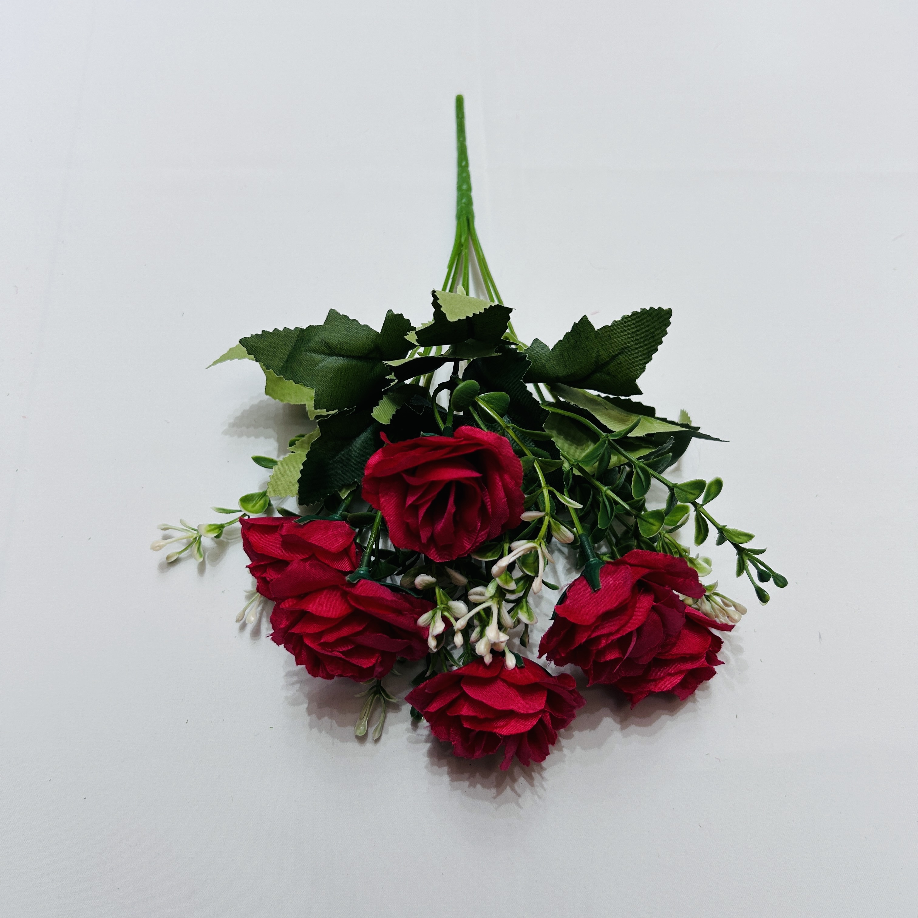 Bride Holding Flowers Silk Cloth Simulation Rose Table Layout Fake Flowers Gift Flowers Chinese Wedding Layout Plastic Flowers