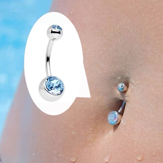 Classic Basic Navel Ring, Navel Accessories 11 details Picture