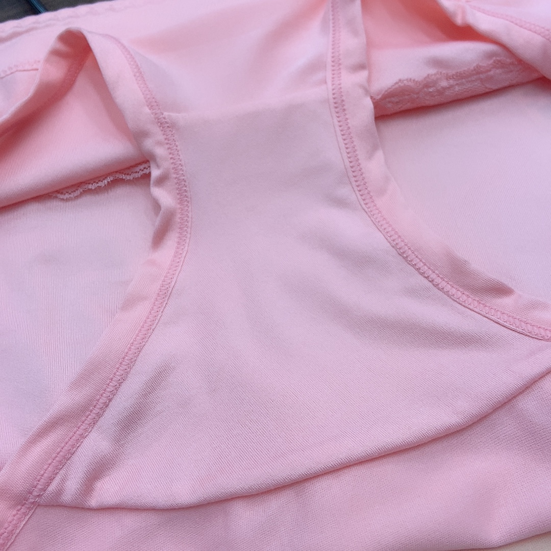 635 Milk Silk Fabric Plus Fat Medium High Waist Version Specification drawing