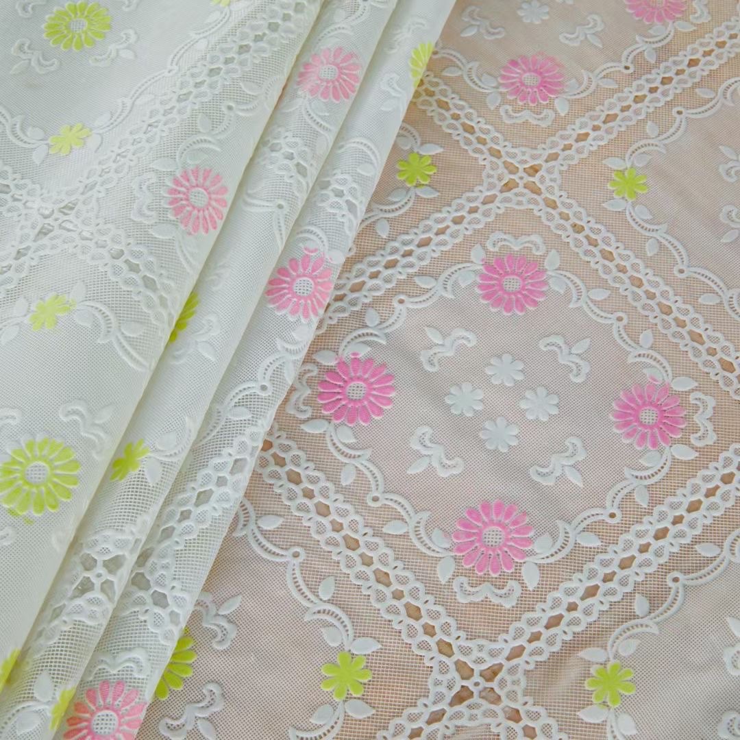 Lace Tablecloth 1.37 Door Width, A Roll Of 20 Meters Variety Of Flowers Specification drawing