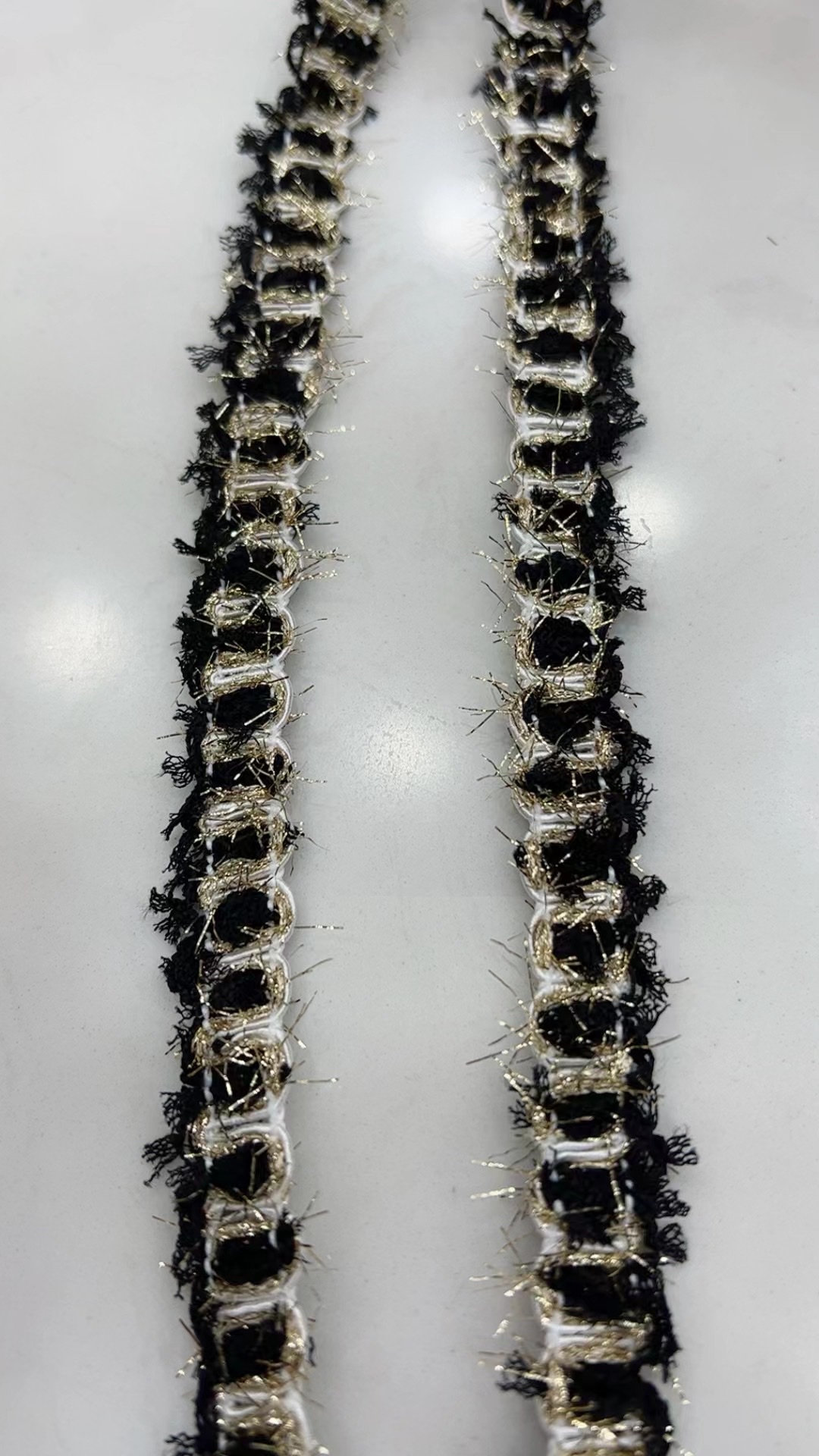 9.9 Free Mail Small Perfumed Gold Thread Ribbon Lace Lace Fringe Braided Belt Clothing Clothing Bags Shoes And Hats Accessories Specification drawing