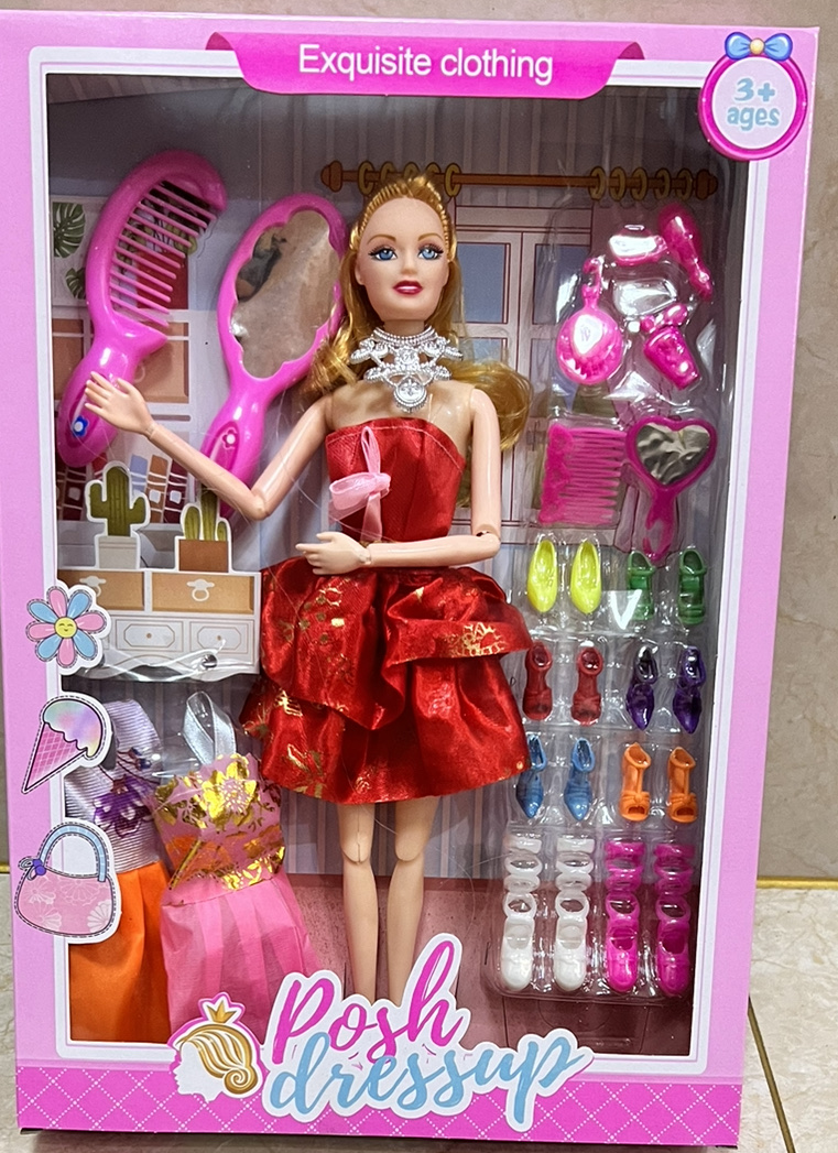Doll change clothes change shoes change clothes beautiful beautiful doll toys new 10 year old gift wholesale thumbnail