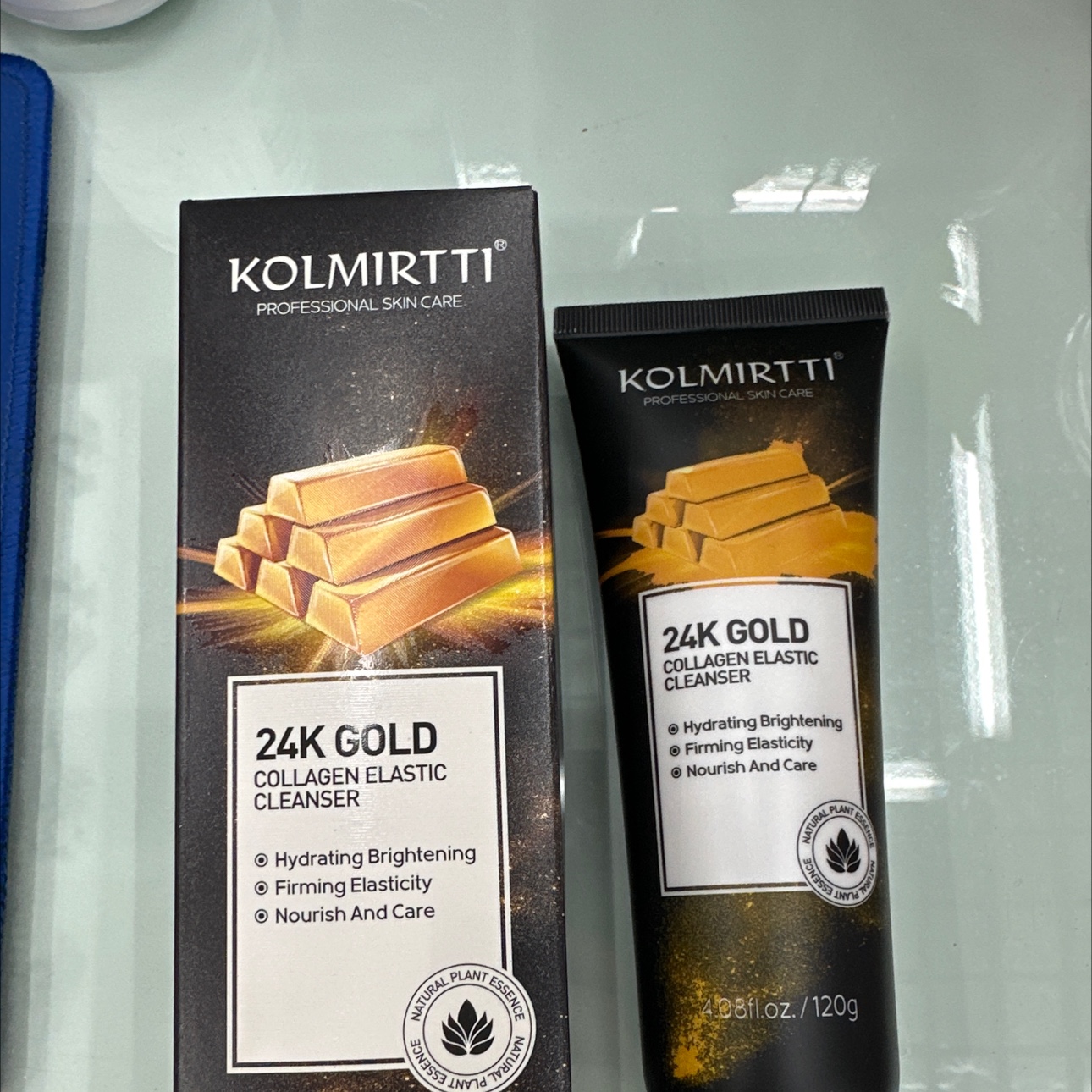 Gold Cleanser Moisturizing Cleansing Face Cleanser Facial Cleanser details Picture