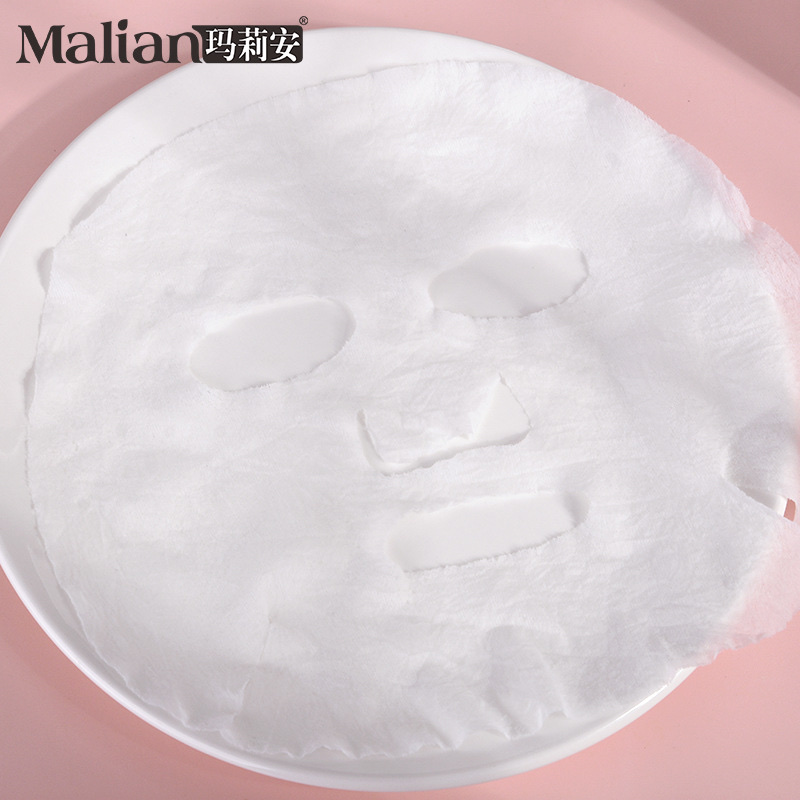 Factory Direct Sales Marian 8108# 50 Portable Pack Compressed Mask Granules Diy Mask Paper Disposable Non-Woven Fabric Application Scenario