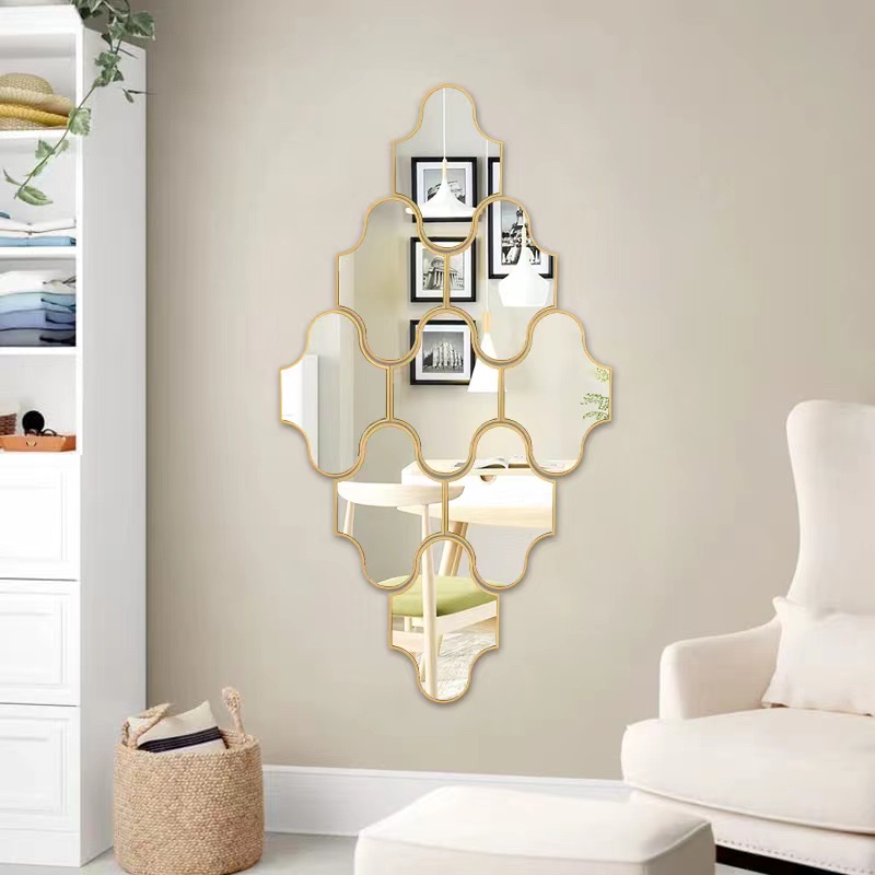 Gold decorative mirror thumbnail