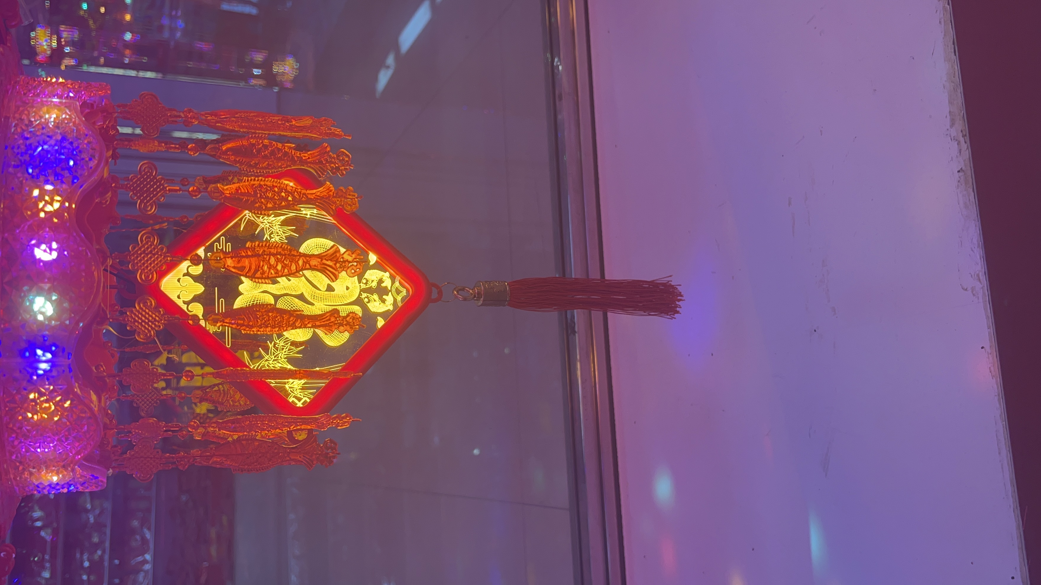 Fu Brand Transparent Acrylic Computer Fine Carving
