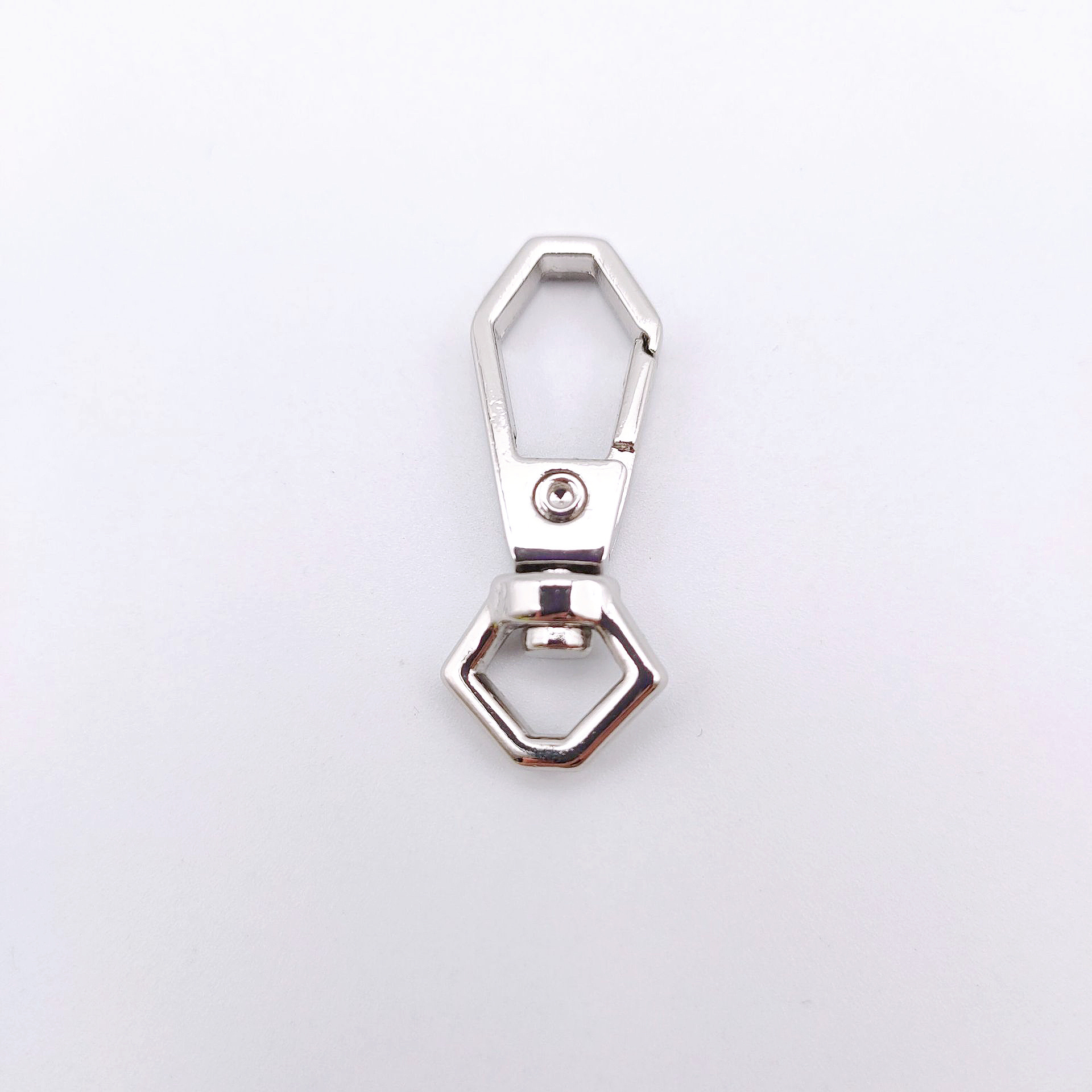 六角合金挂钩 链条链接扣 皮包五金配件产品图