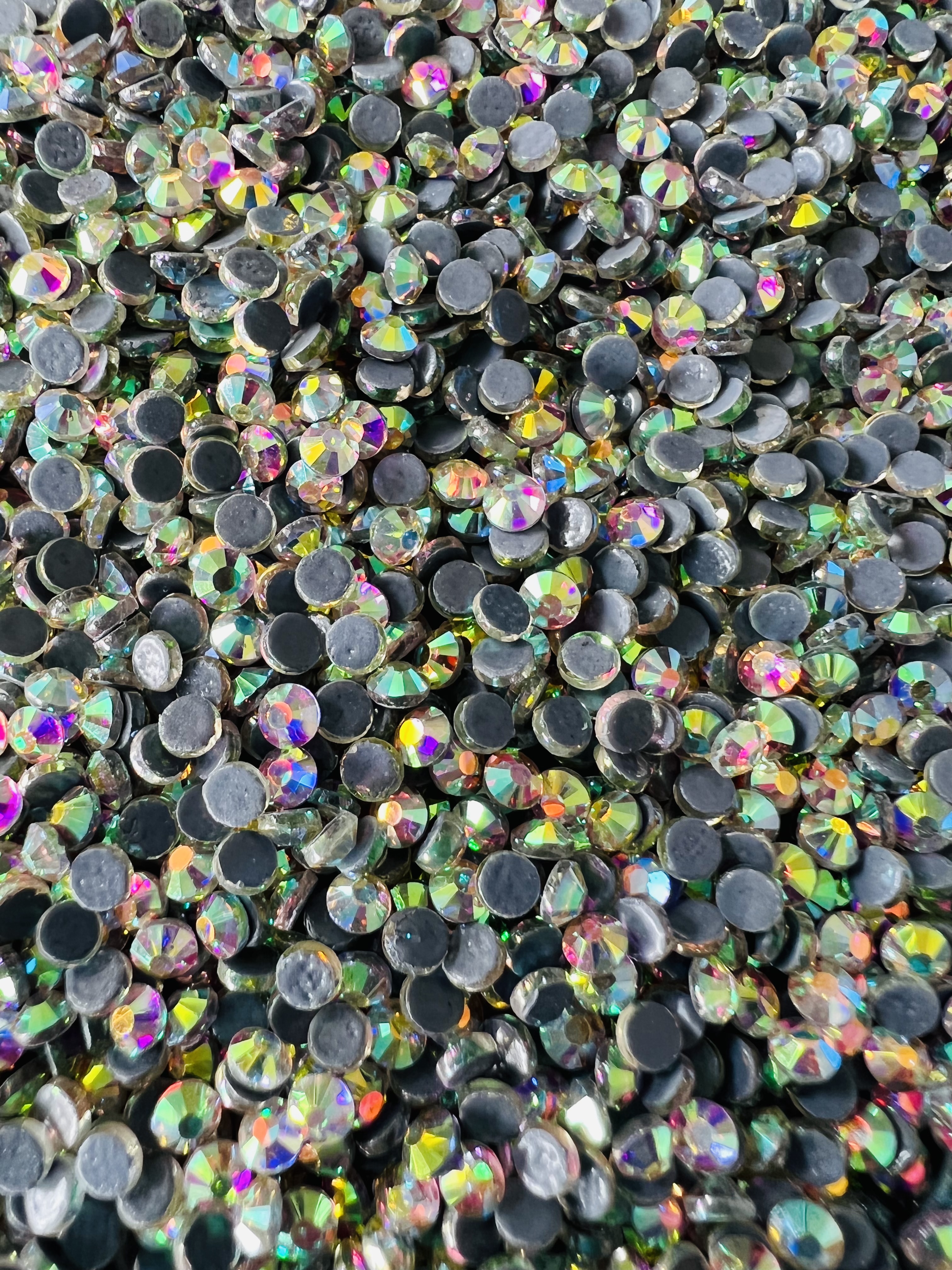 黄绿SS20仿奥钻精品钻美甲钻DIY钻