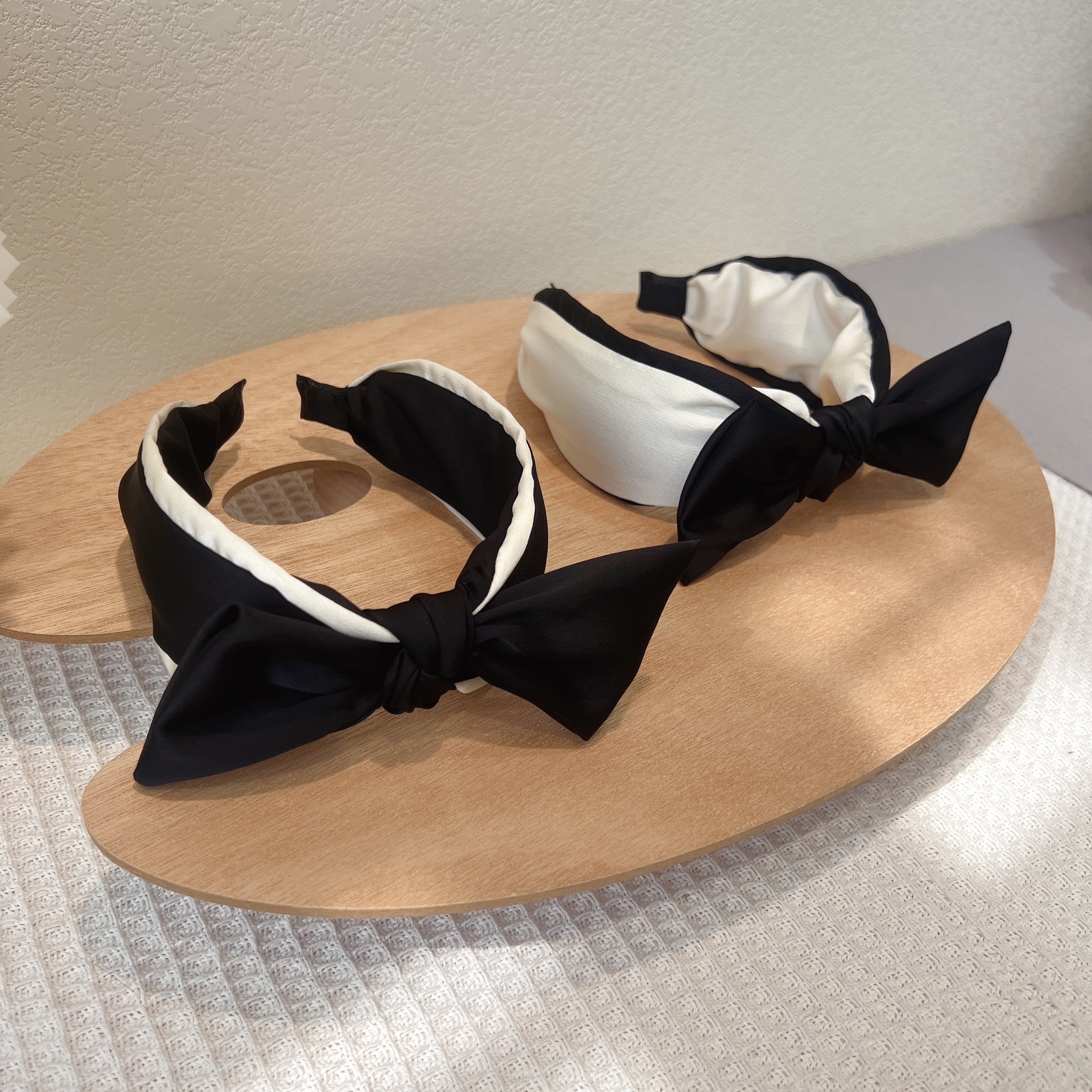 热销新款发饰时尚百搭简约发带头箍优雅发箍韩版手工0打结布艺发箍