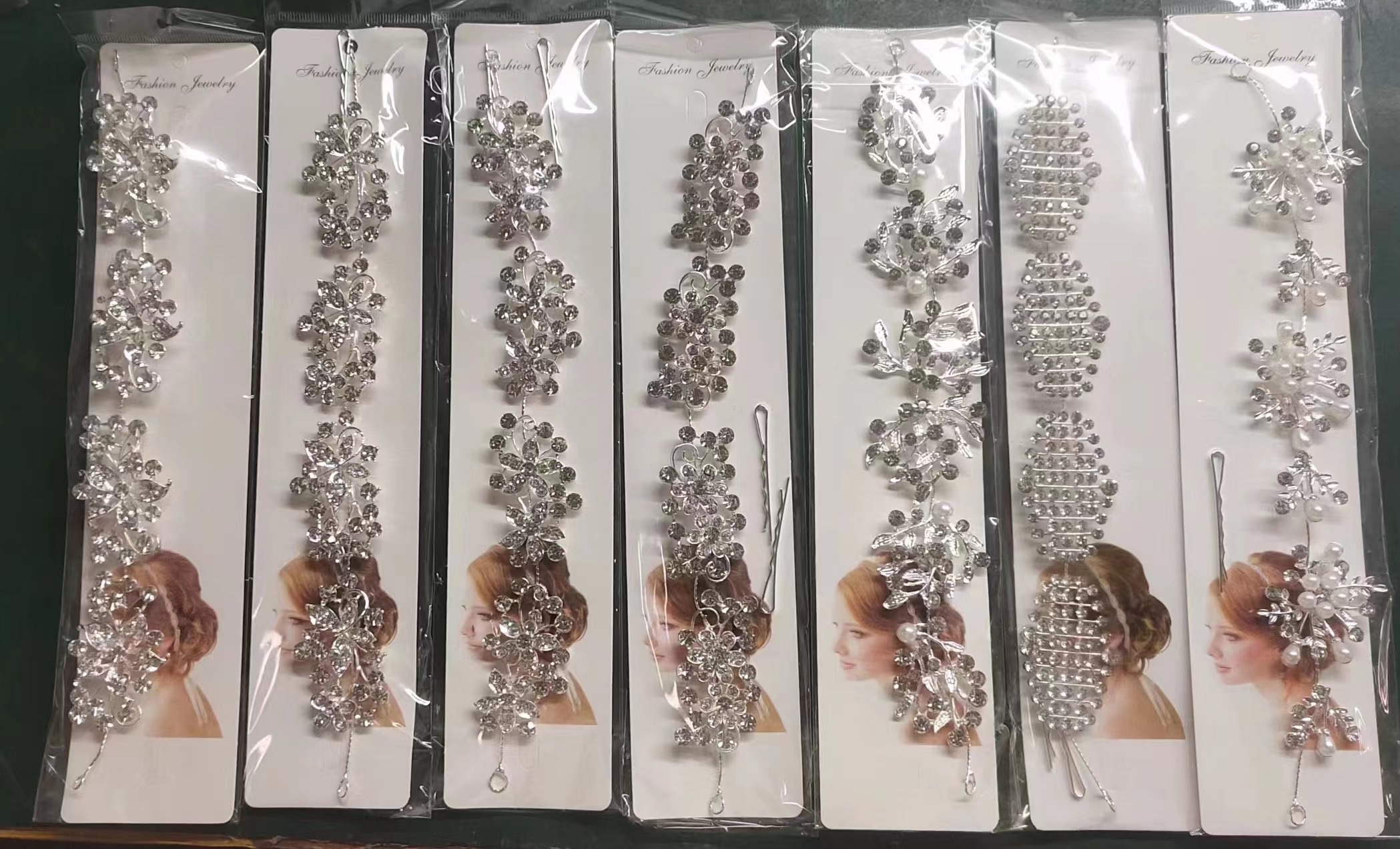 Bridal Headband Specification drawing