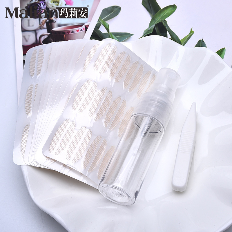 Marion Clearwater Lace Invisible Double Eyelid Patch 120X Lightweight Non-Adhesive Skin Mesh Patch 8384 Specification drawing