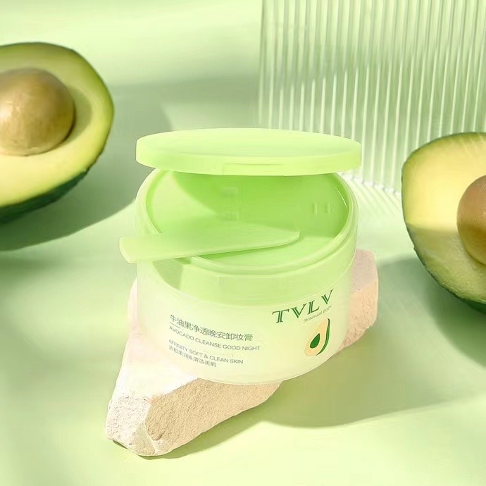 Brand: Tvlv Name: Avocado Clean Night Makeup Remover Cream Model: 9567 Gauge: Bottle /80G Pieces 144 Function: Botanical Ingredients 🎈 Unloading And Nourishing One Specification drawing